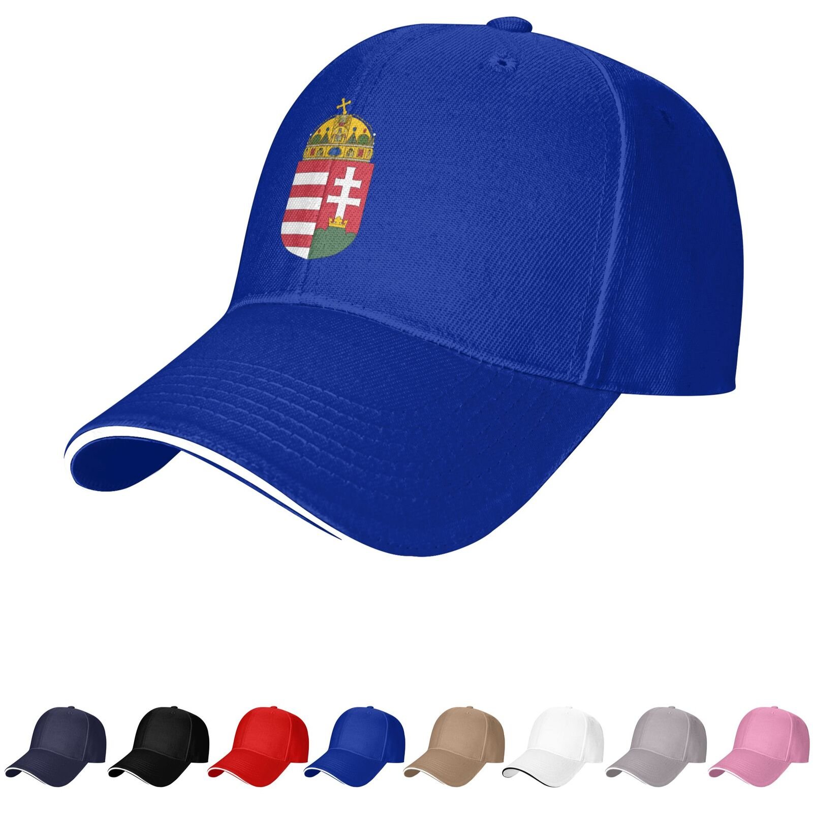 hungary emblem hat hungarian caps for men women coat of arms of hungary baseball cap trucker dad hat