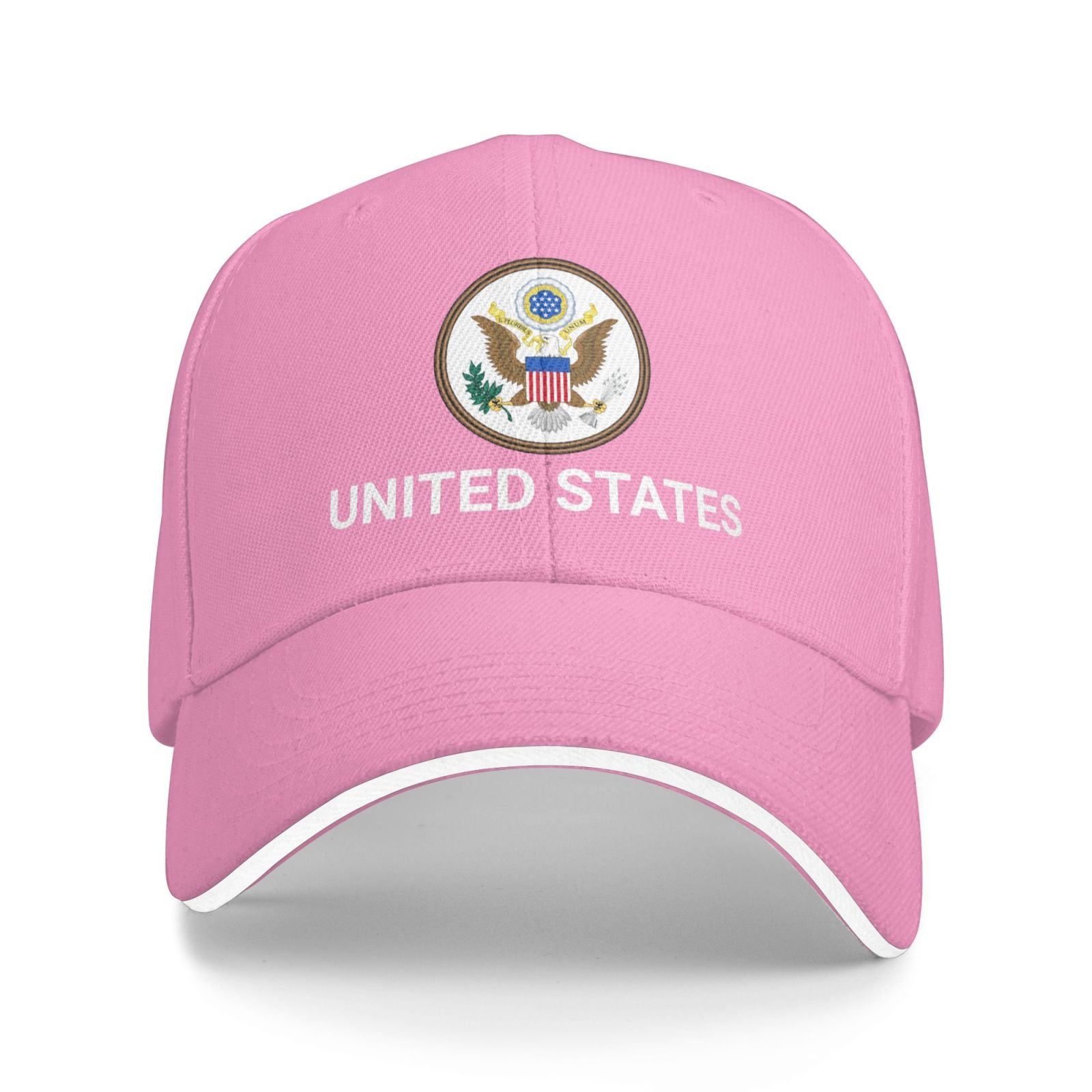 support united states hat american caps for men women i stand with united states emblem coat of arms baseball cap