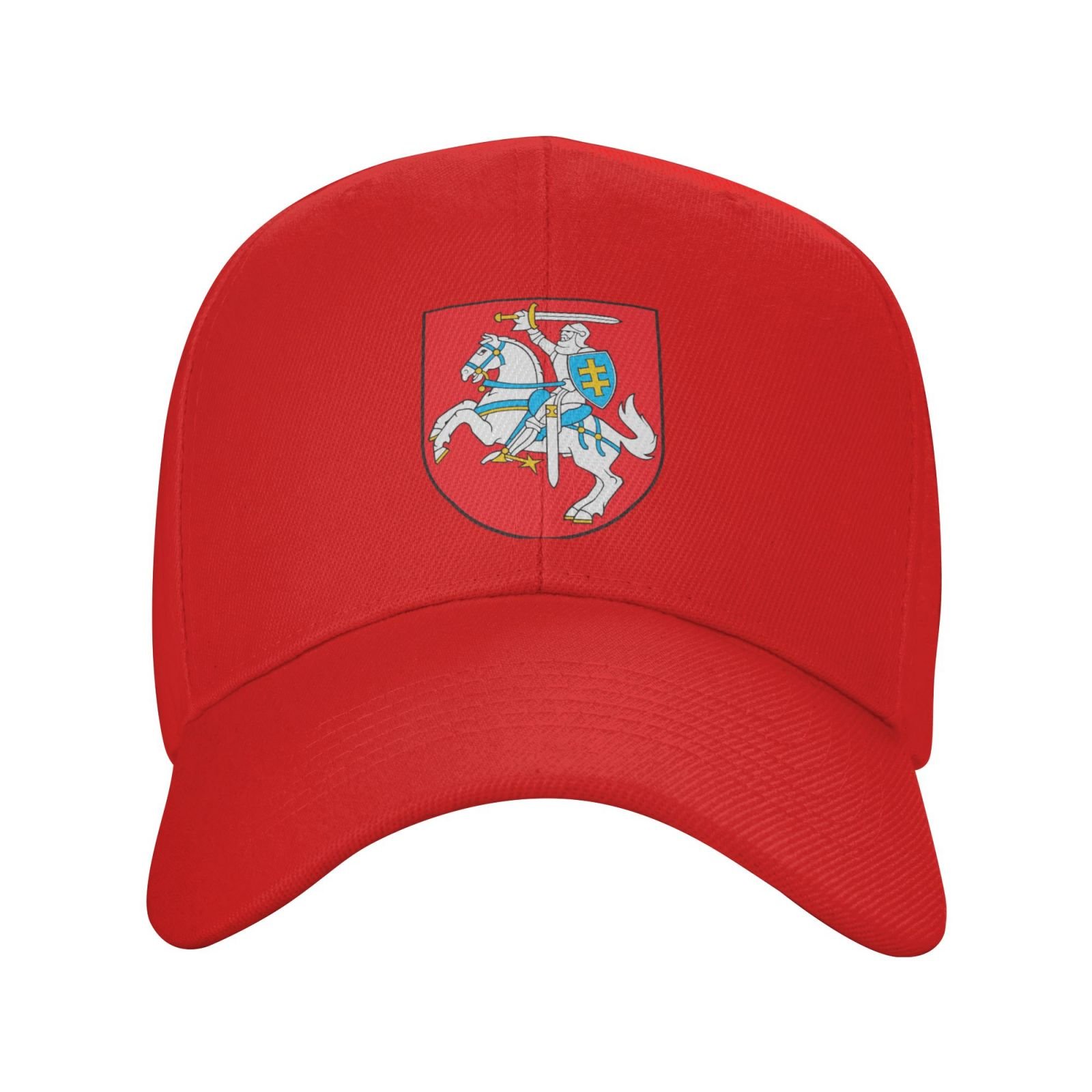 lithuania hat for men women coat of arms of lithuania baseball cap adjustable trucker dad hats