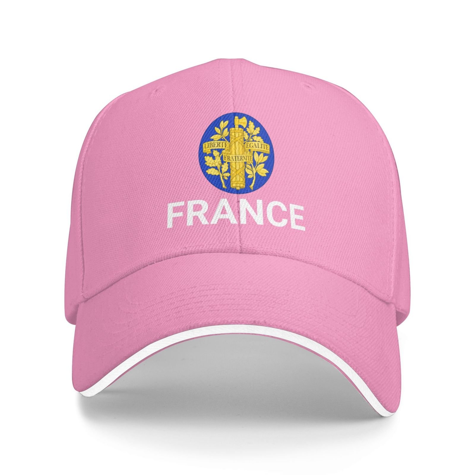 support france hat french caps for men women i stand with france emblem coat of arms baseball cap