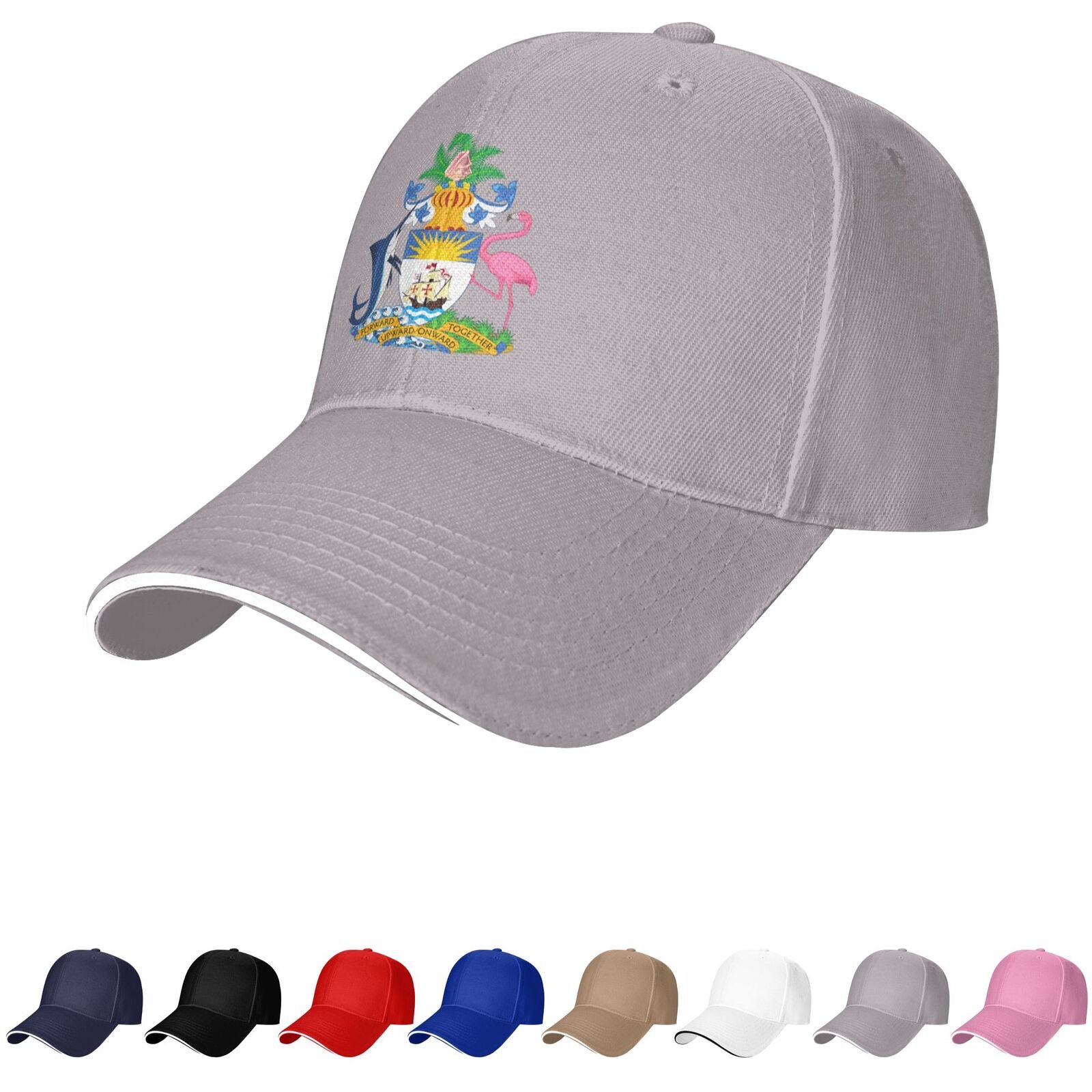 bahamas emblem hat bahamian caps for men women coat of arms of bahamas baseball cap trucker dad hat