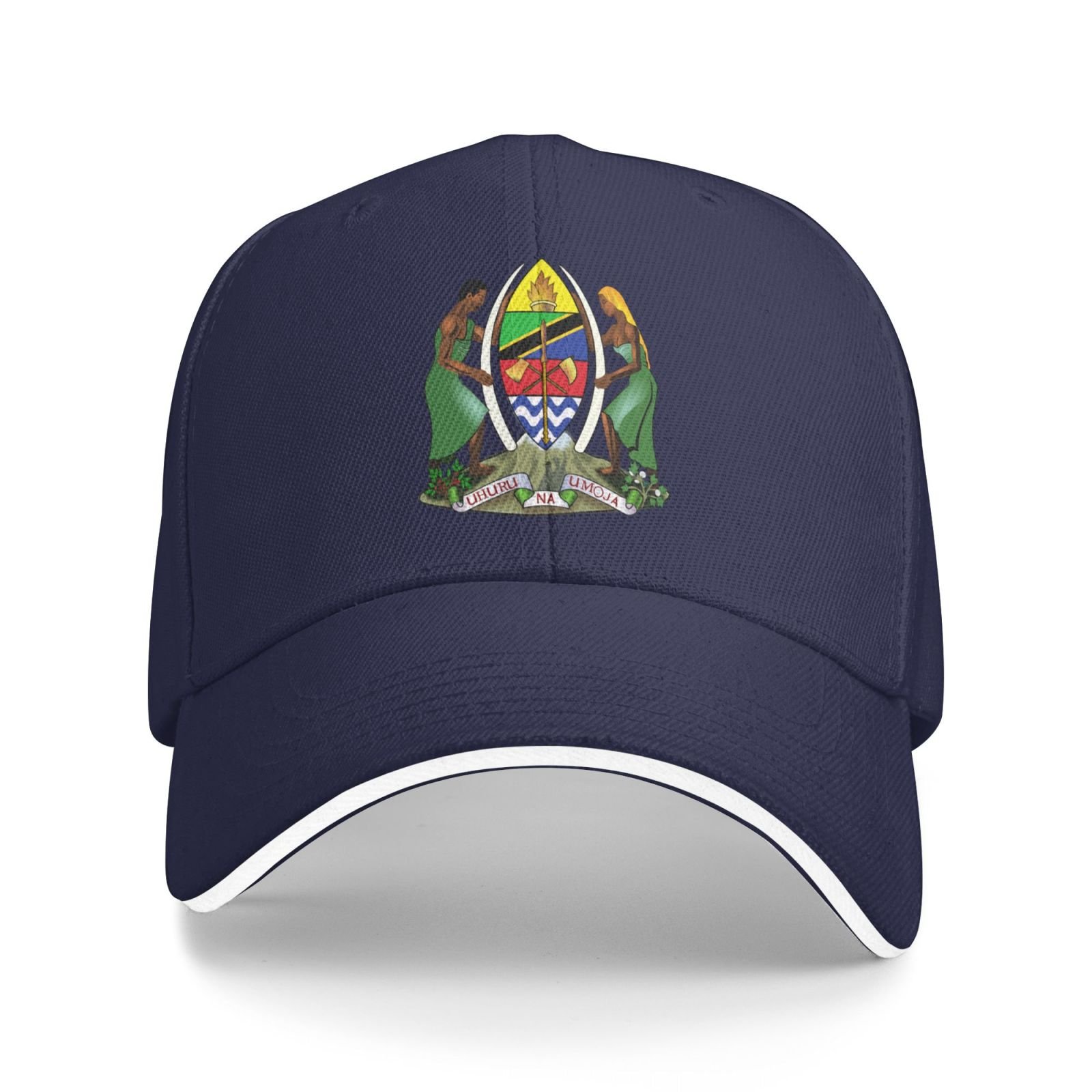 coat of arms for tanzania baseball cap support tanzania emblem tanzanian trucker dad hat for men women