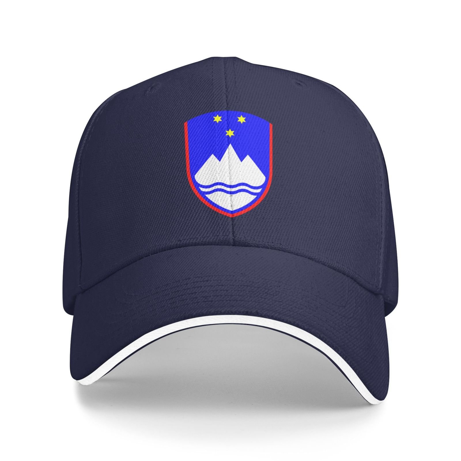 slovenia national emblem hat support slovenia coat of arms baseball cap slovenian hat for women men adjustable hat