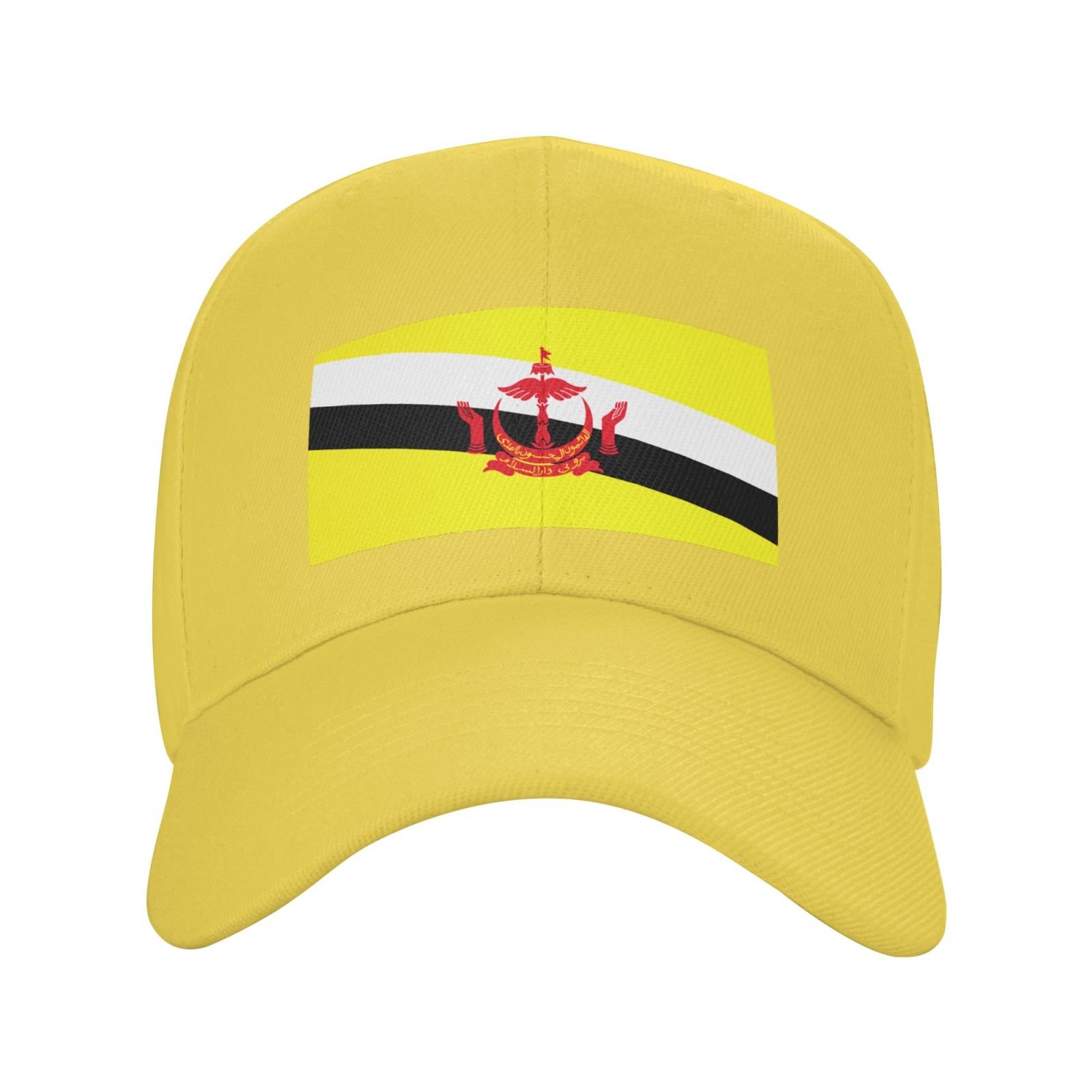 brunei hat for men women flag of brunei baseball cap adjustable trucker dad hats