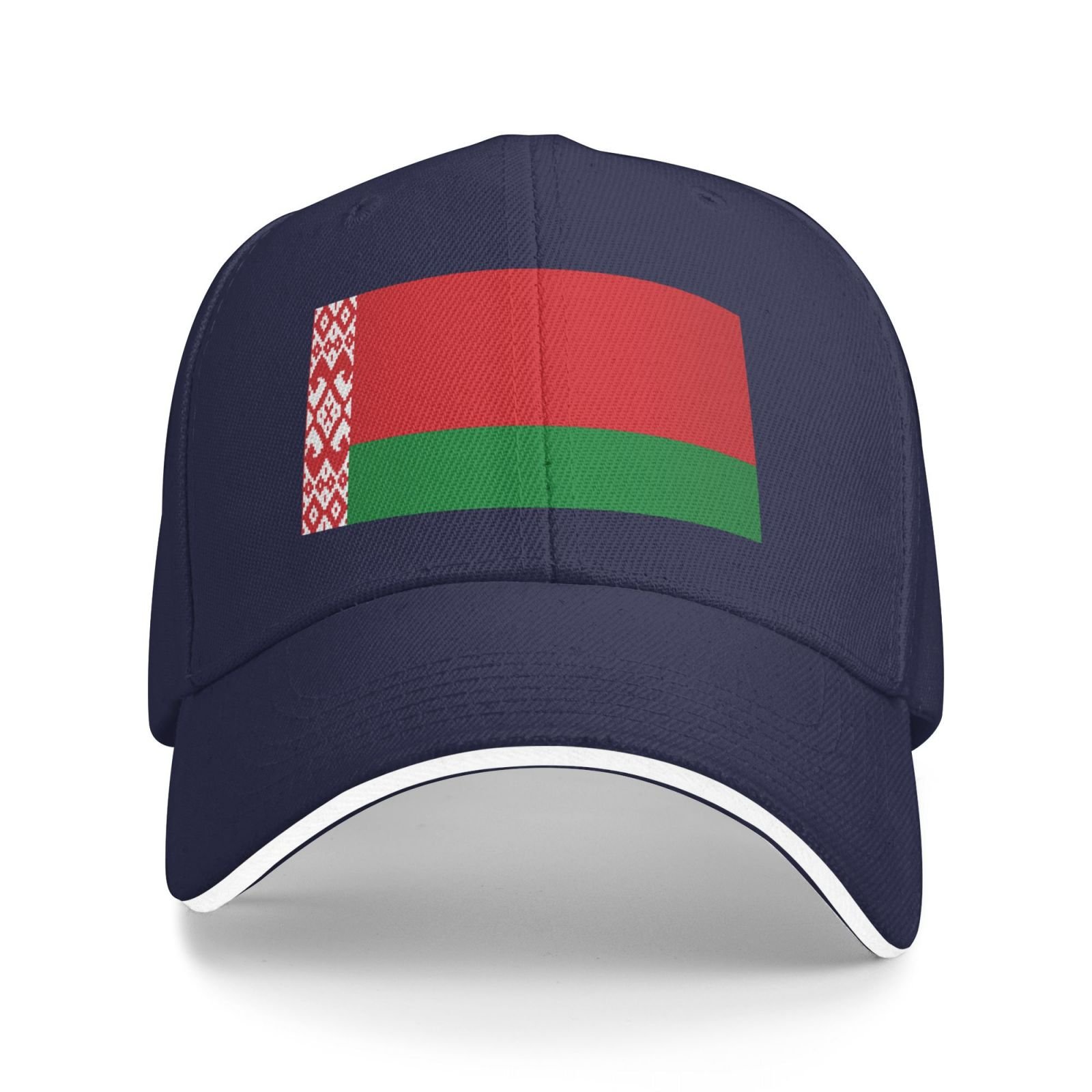 flag of belarus baseball cap stand with belarus hat support belarusian trucker dad hat for men women