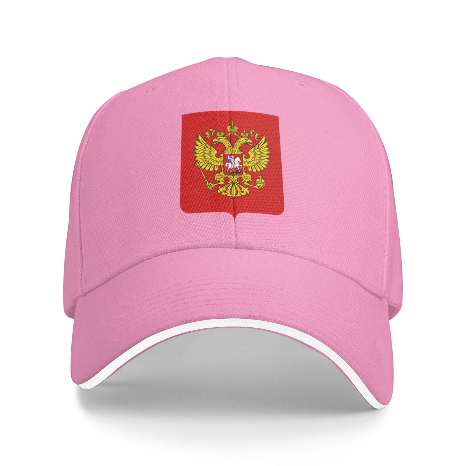 russia national emblem hat support russia coat of arms baseball cap russians hat for women men adjustable hat