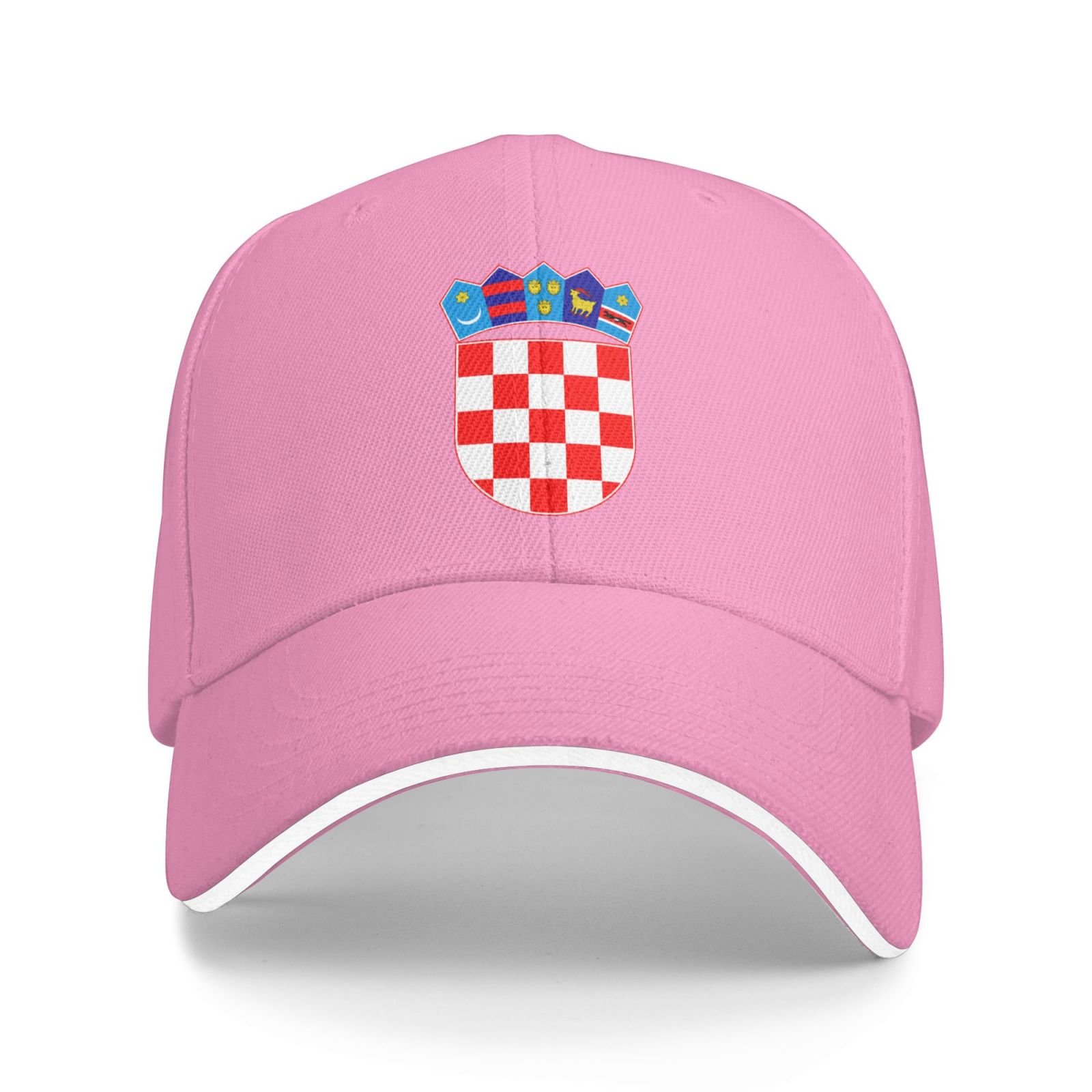 croatia national emblem hat support croatia coat of arms baseball cap croatian hat for women men adjustable hat