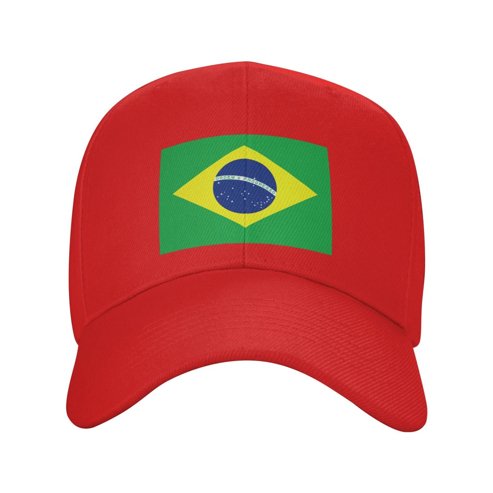 brazil hat for men women flag of brazil baseball cap adjustable trucker dad hats