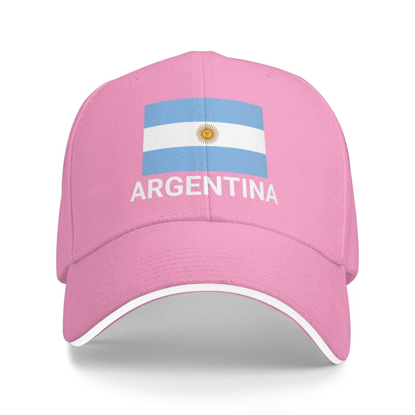support argentina flag hat argentinean caps for men women i stand with argentina baseball cap trucker hat