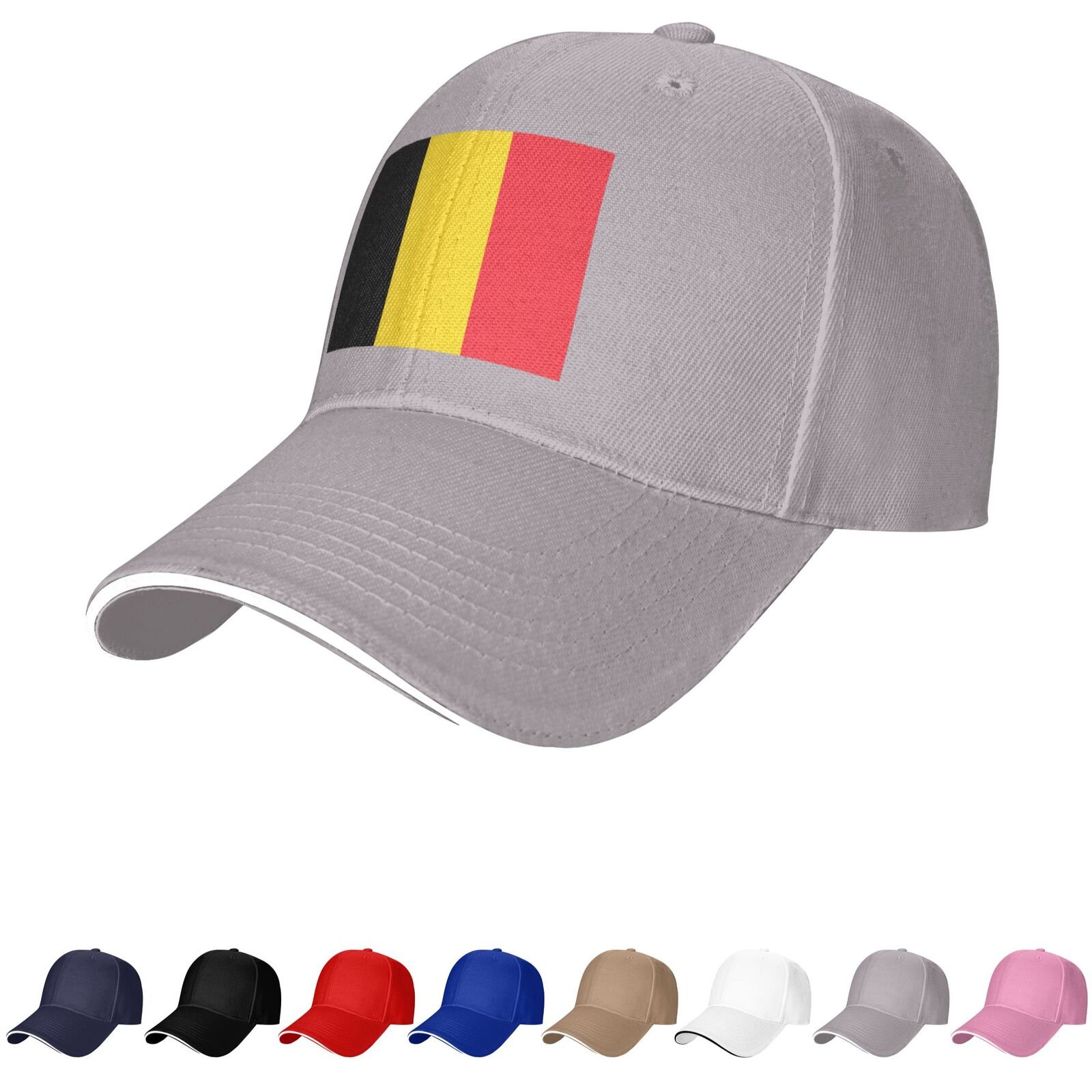 belgian flag hat belgium caps for men women flag of belgian baseball cap trucker dad hat