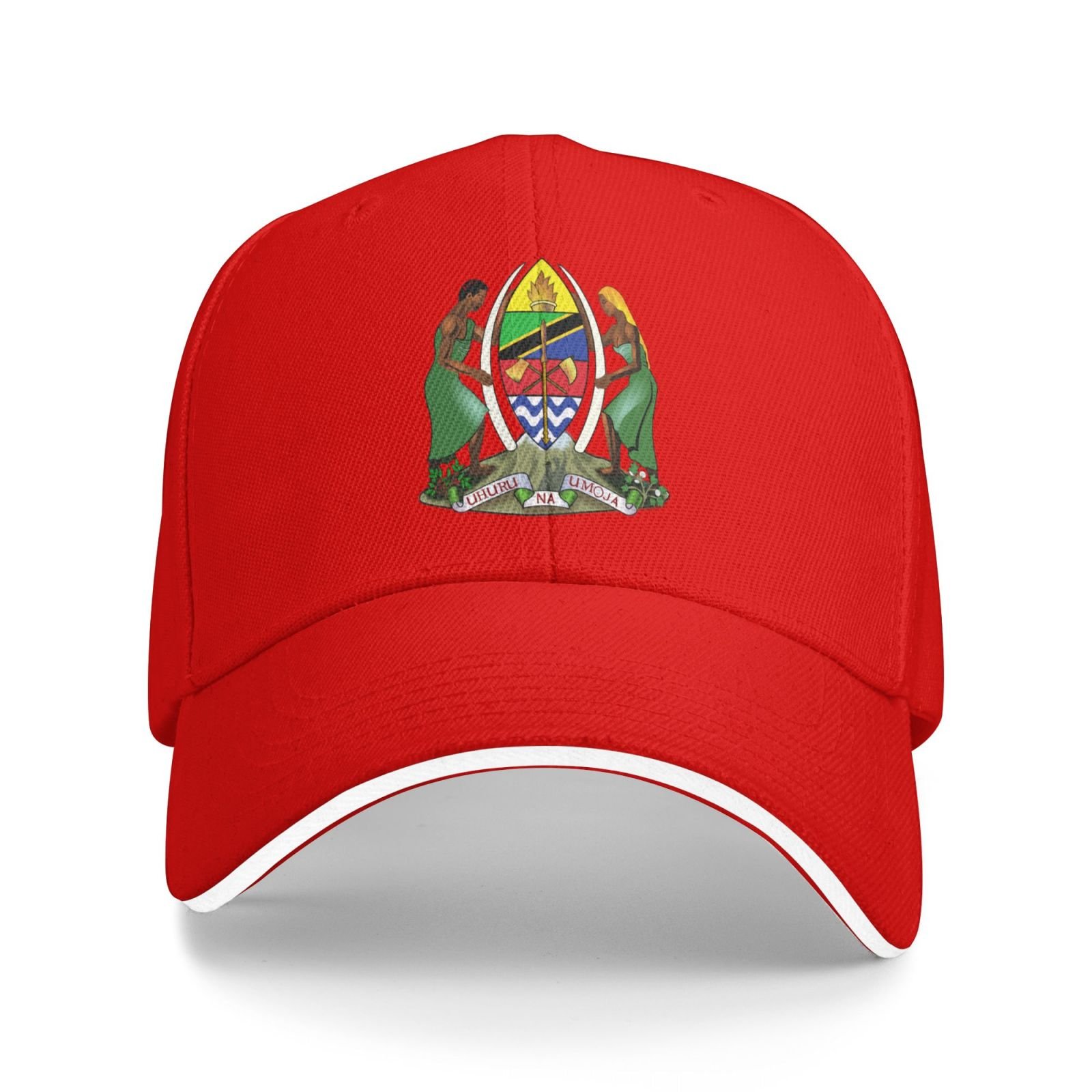 coat of arms for tanzania baseball cap support tanzania emblem tanzanian trucker dad hat for men women
