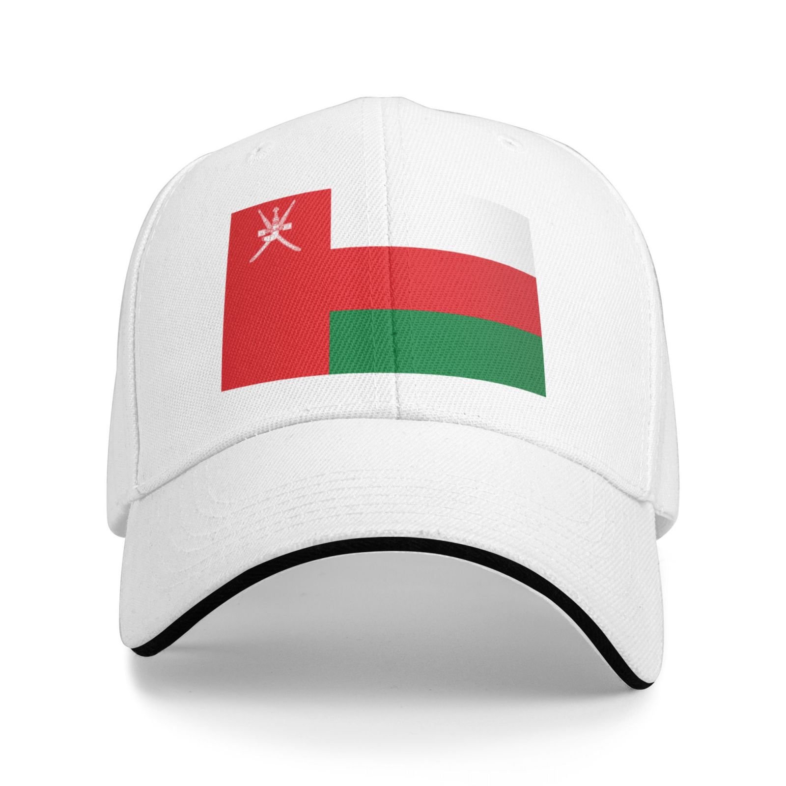 flag of oman baseball cap stand with oman hat support omani trucker dad hat for men women