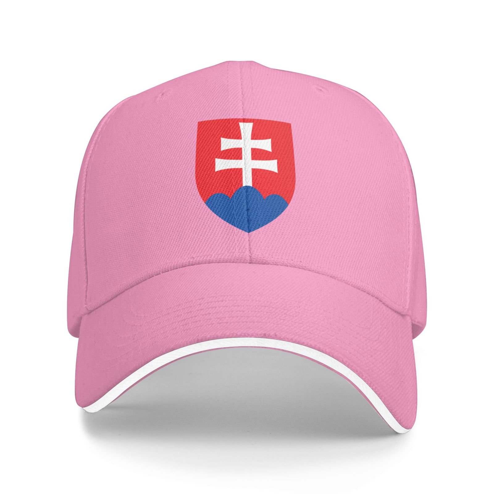 slovakia national emblem hat support slovakia coat of arms baseball cap slovakian hat for women men adjustable hat