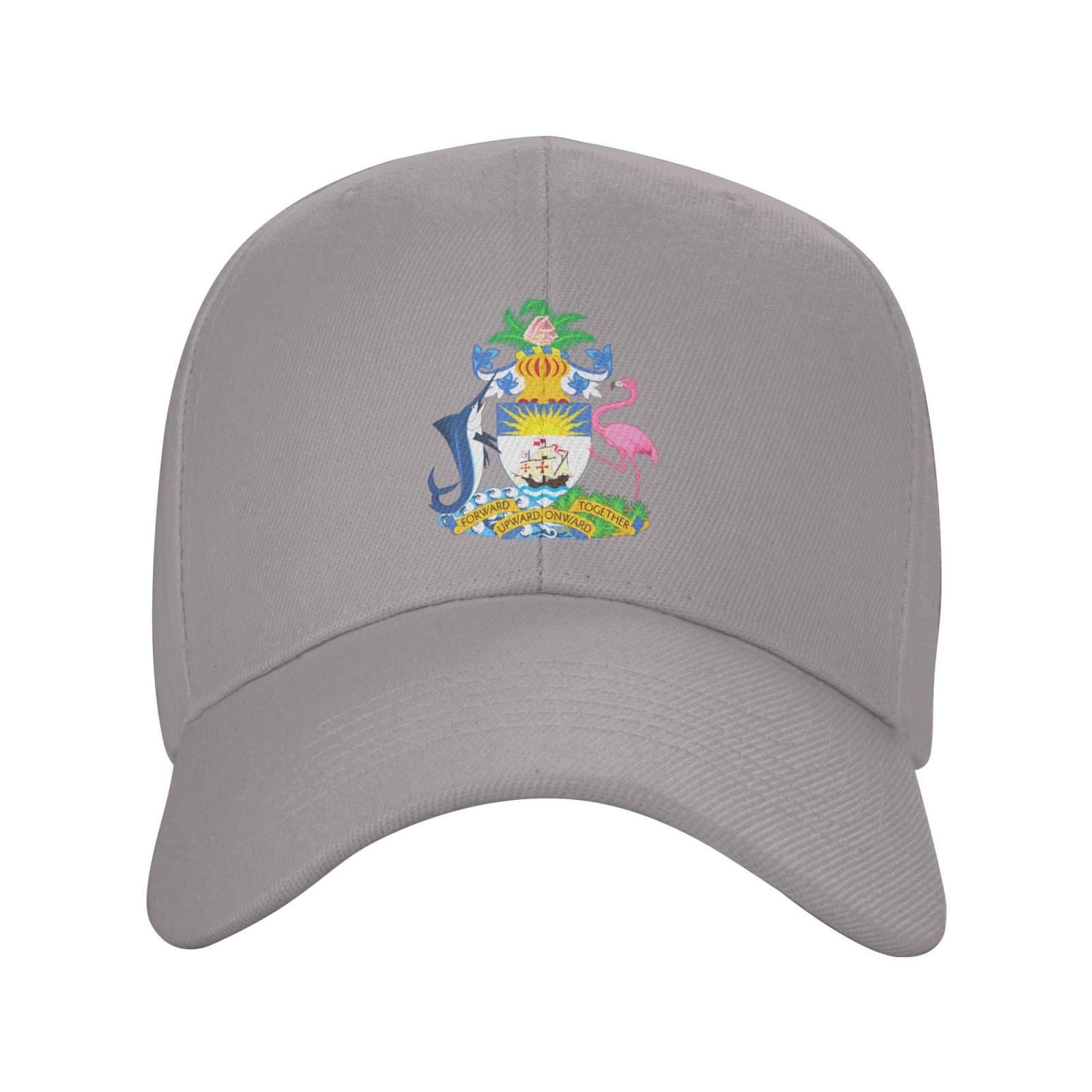 bahamas hat for men women coat of arms of bahamas baseball cap adjustable trucker dad hats