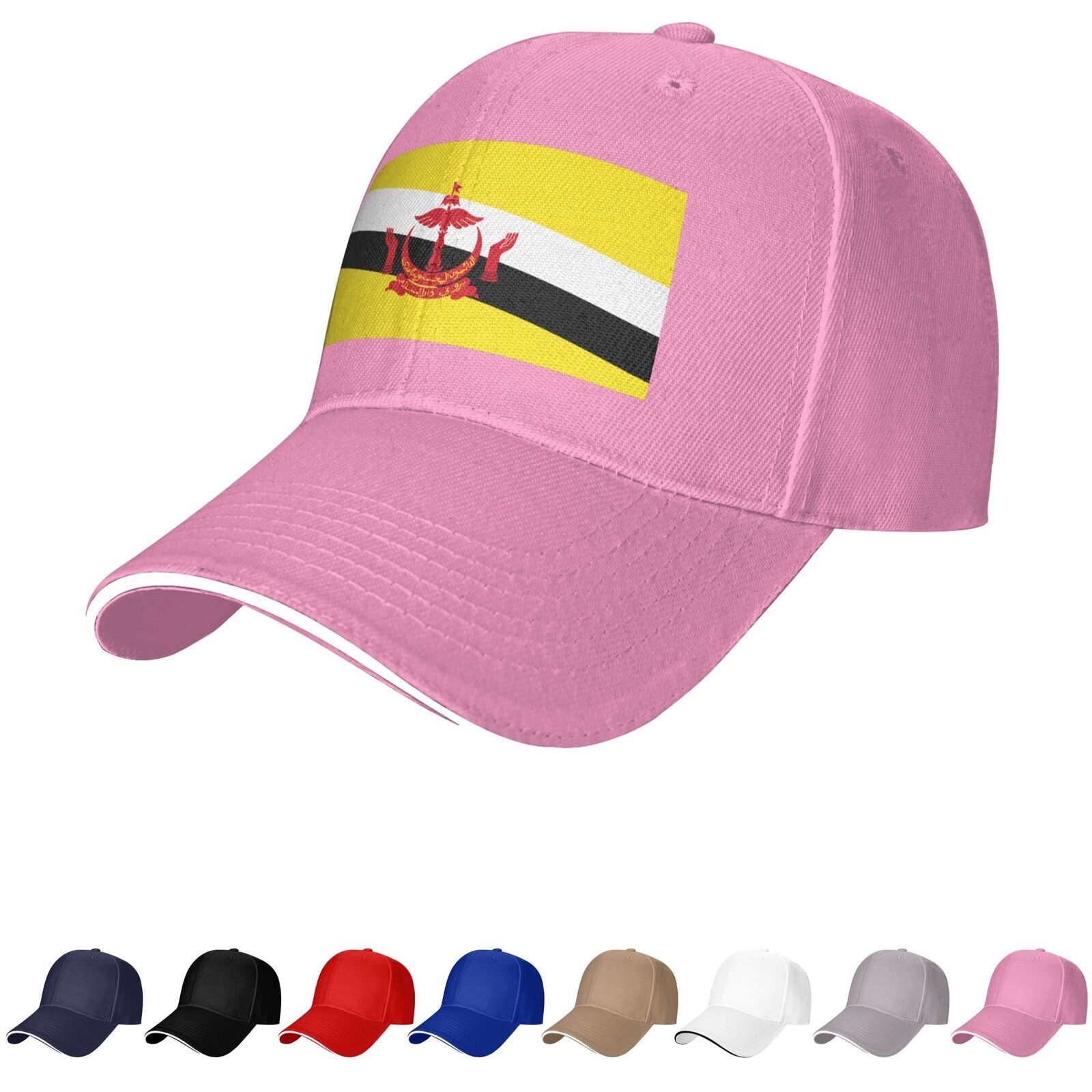 brunei flag hat bruneian caps for men women flag of brunei baseball cap trucker dad hat