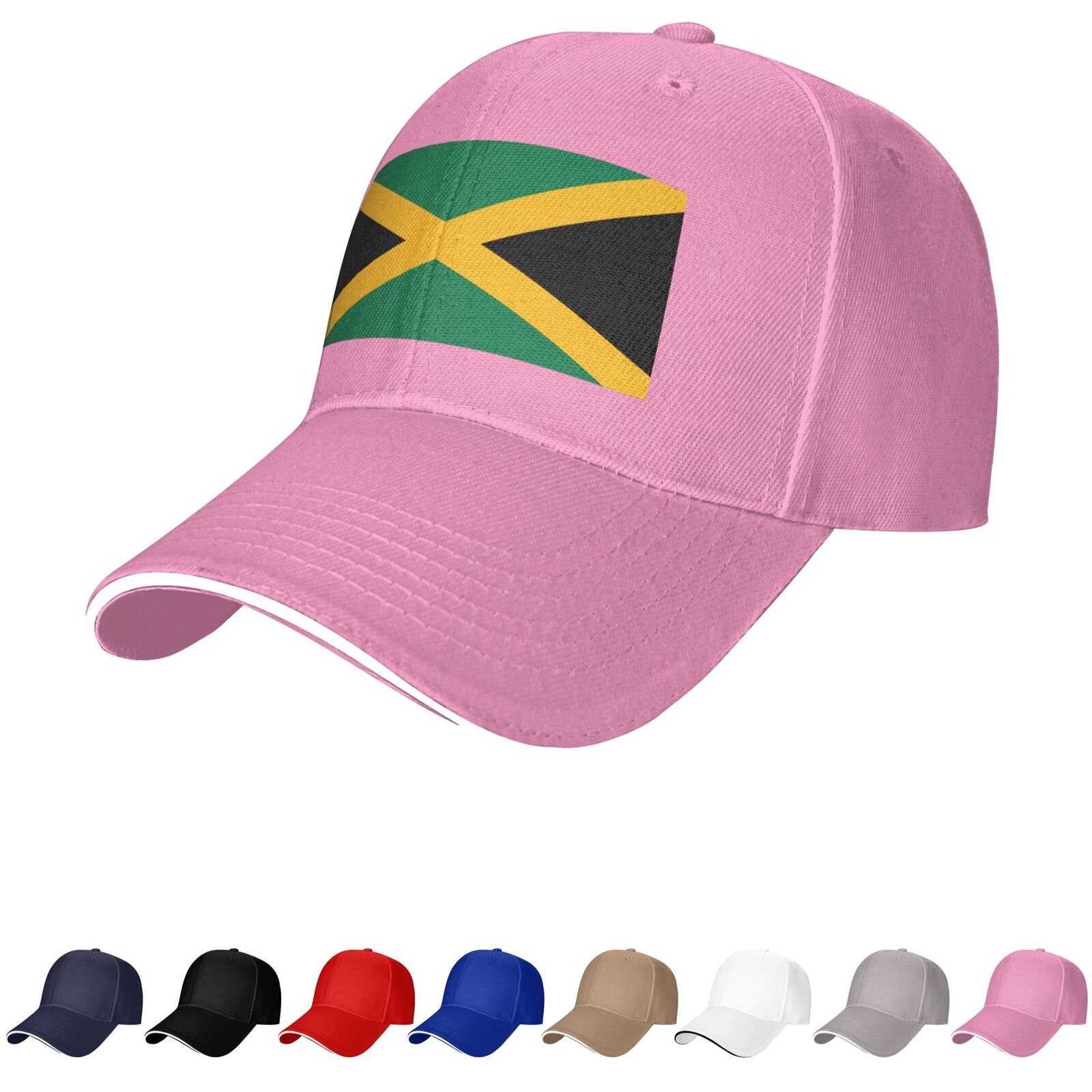 jamaica flag hat jamaican caps for men women flag of jamaica baseball cap trucker dad hat
