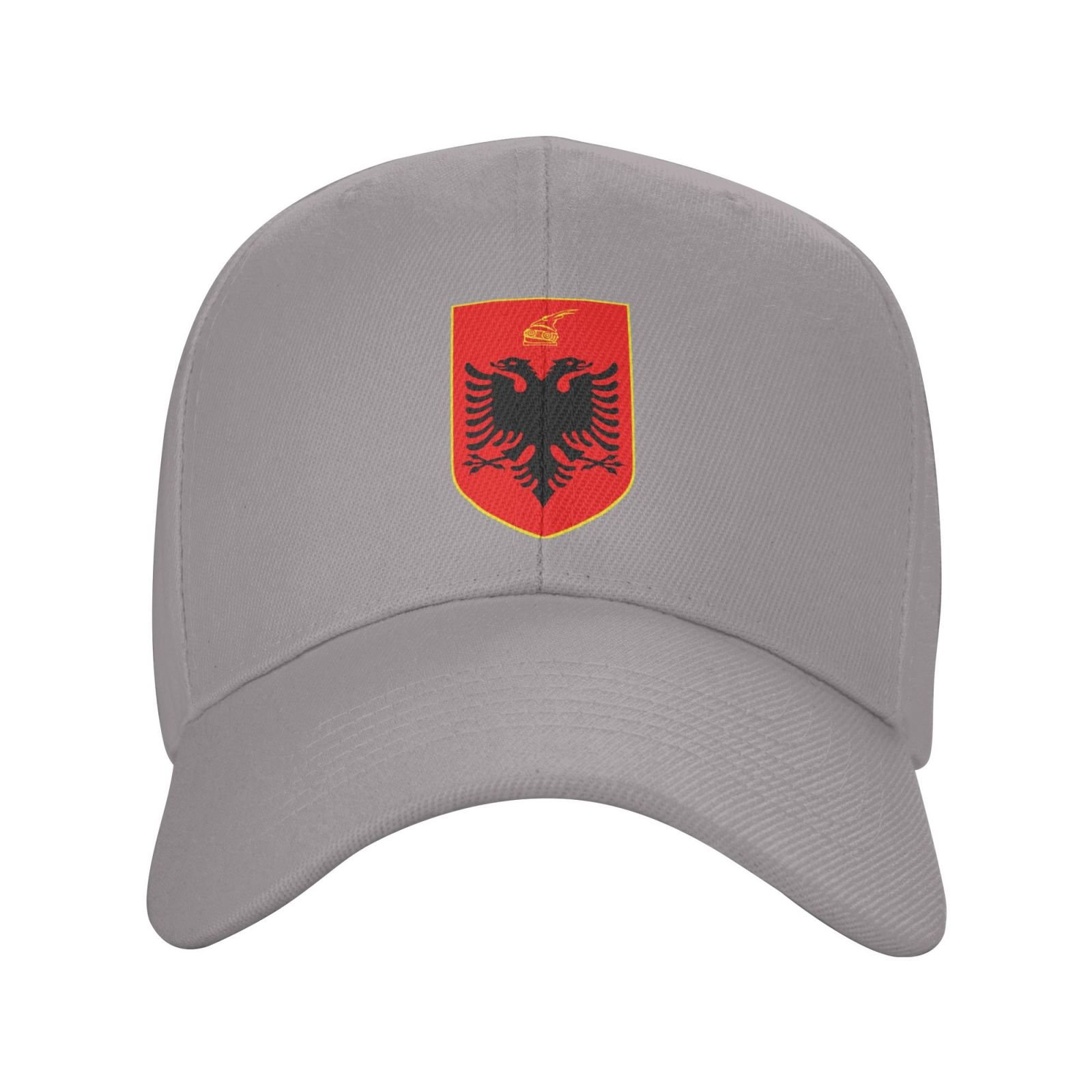 albania hat for men women coat of arms of albania baseball cap adjustable trucker dad hats