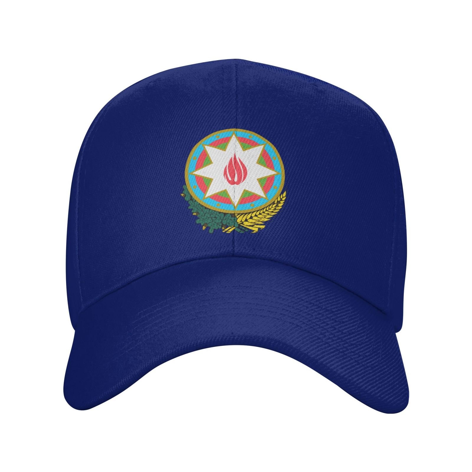 azerbaijan hat for men women coat of arms of azerbaijan baseball cap adjustable trucker dad hats