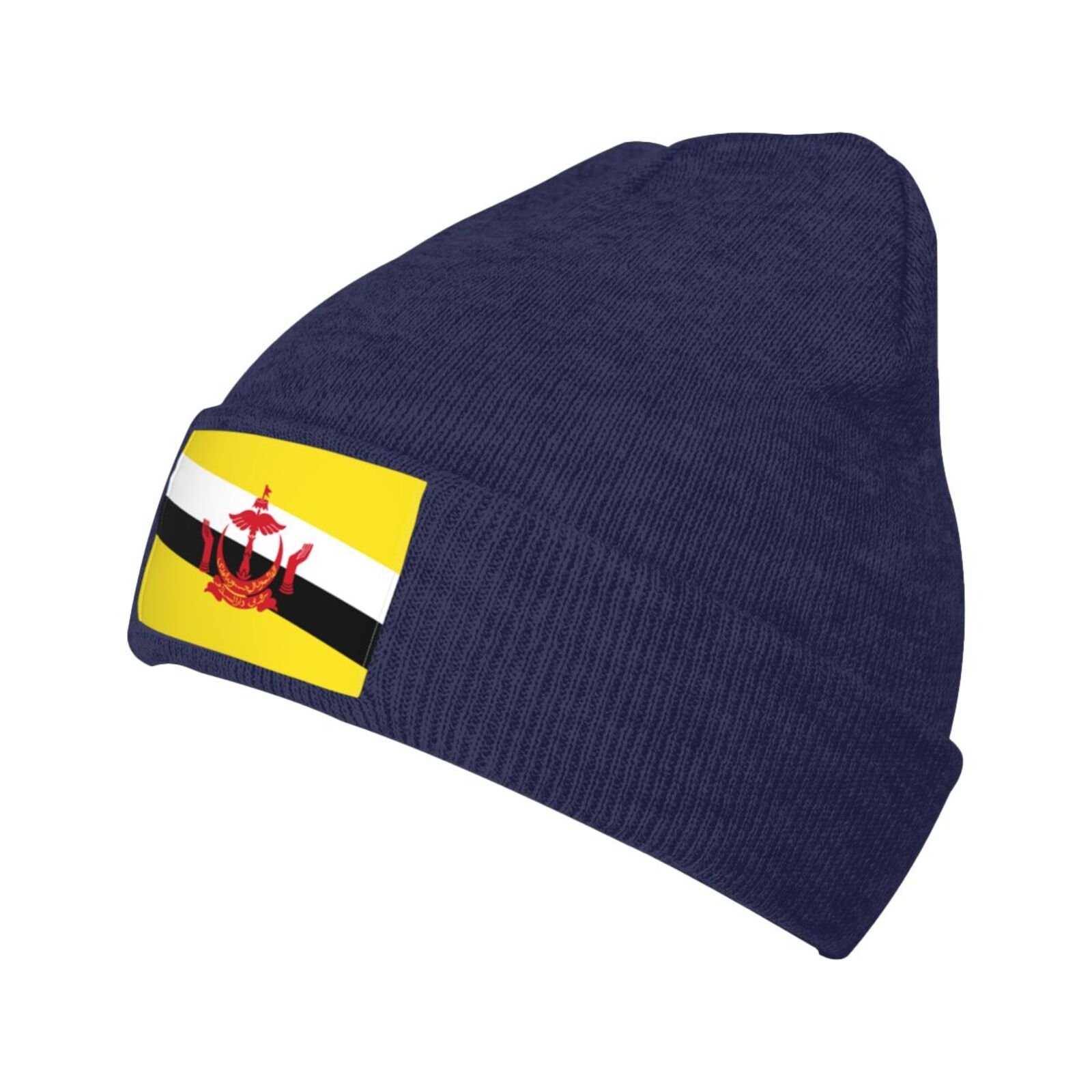 flag of brunei knit beanie hat brunei flags knitted cap for bruneian winter outdoor men women