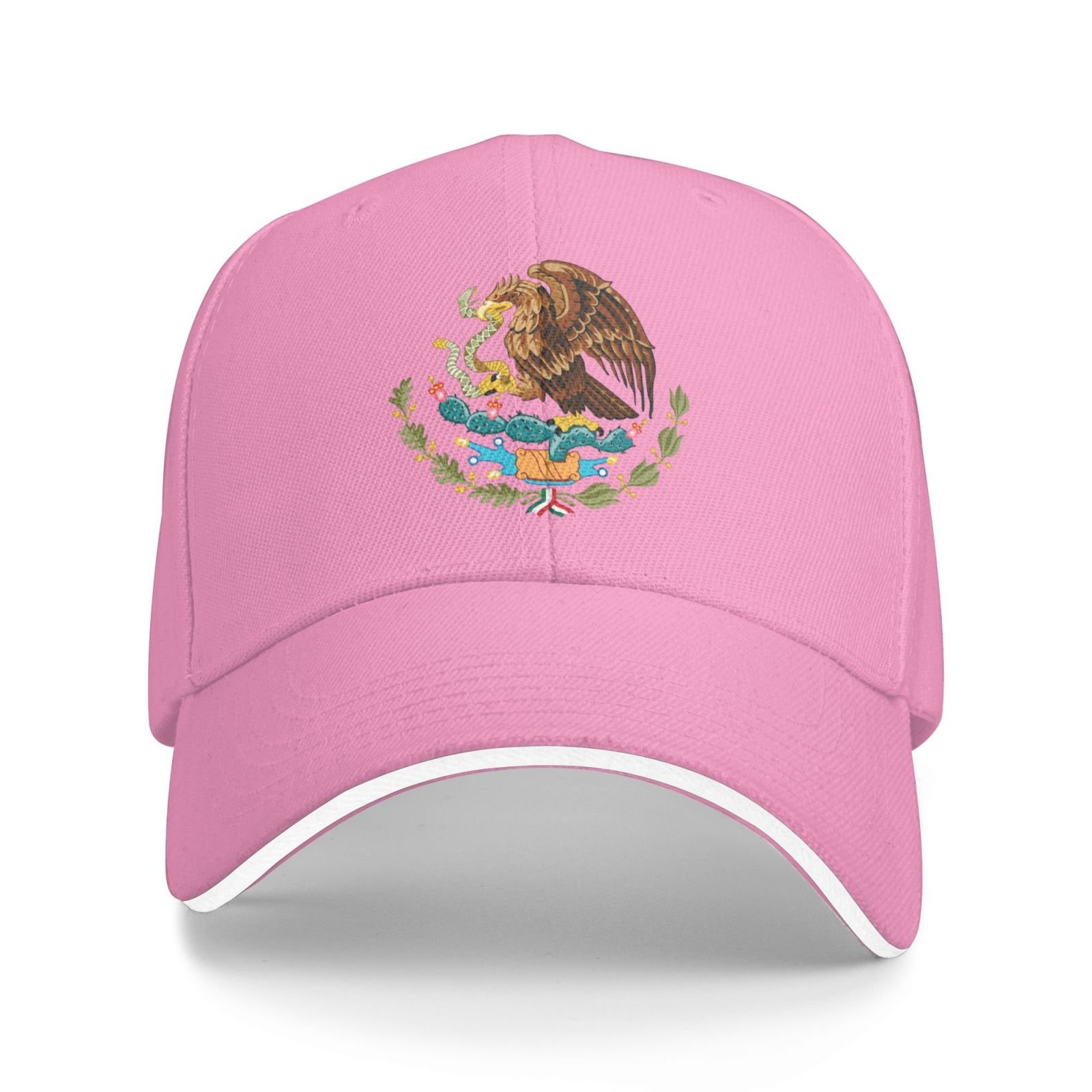 mexico national emblem hat support mexico coat of arms baseball cap mexican hat for women men adjustable hat