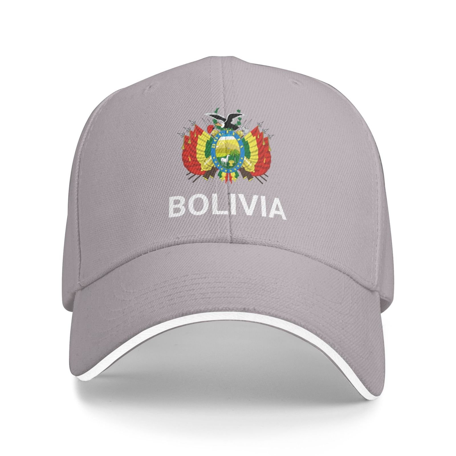 support bolivia hat bolivian caps for men women i stand with bolivia emblem coat of arms baseball cap