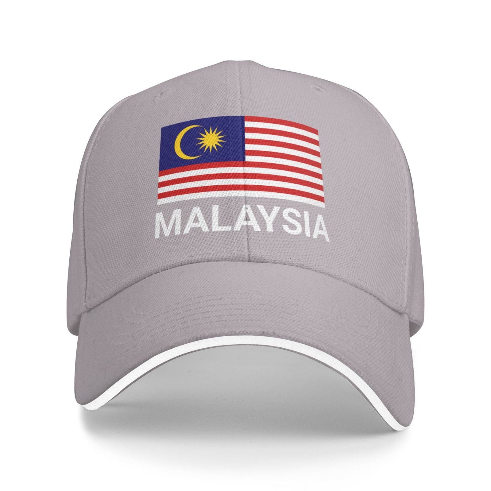 support malaysia flag hat malaysian caps for men women i stand with malaysia baseball cap trucker hat