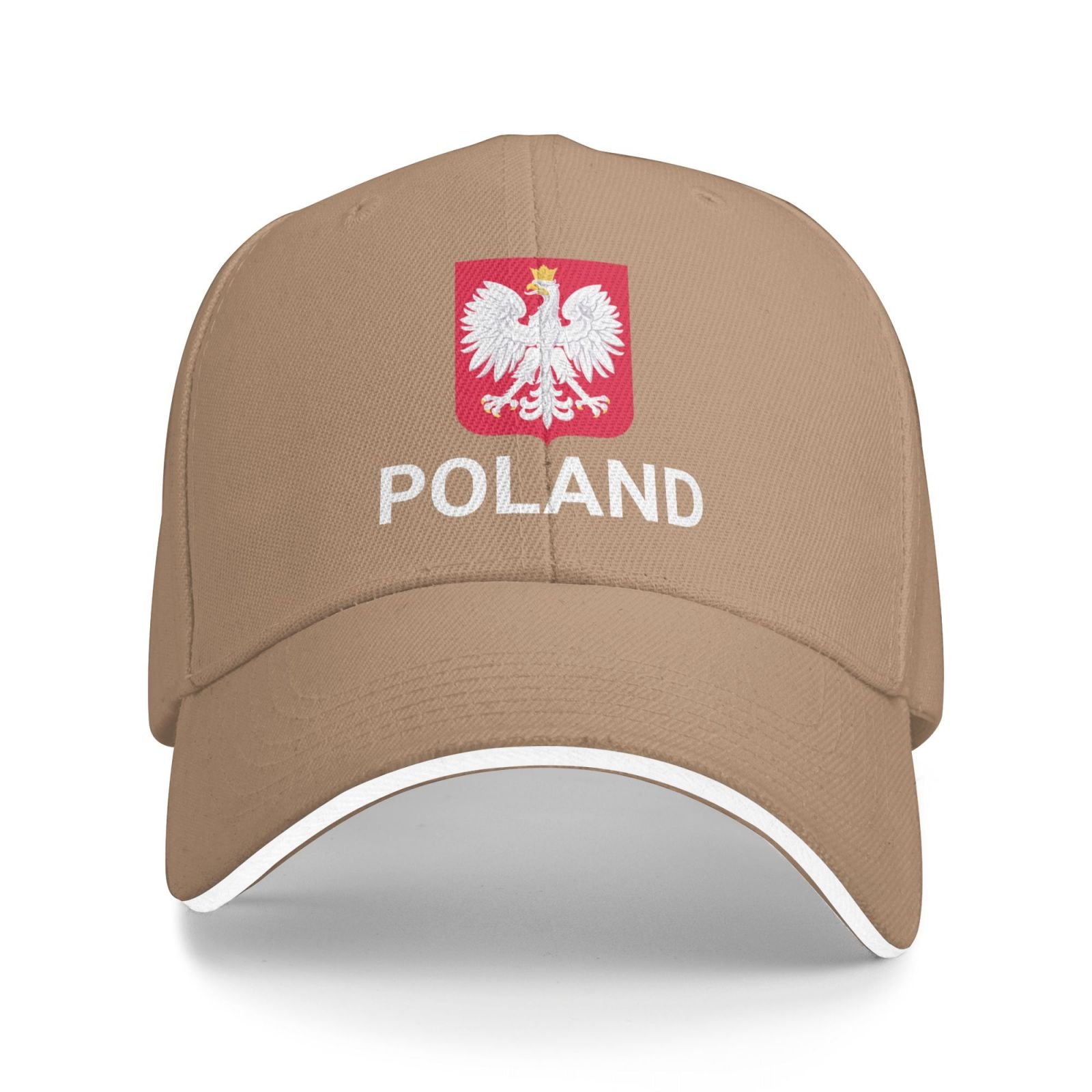 support poland hat polish caps for men women i stand with poland emblem coat of arms baseball cap