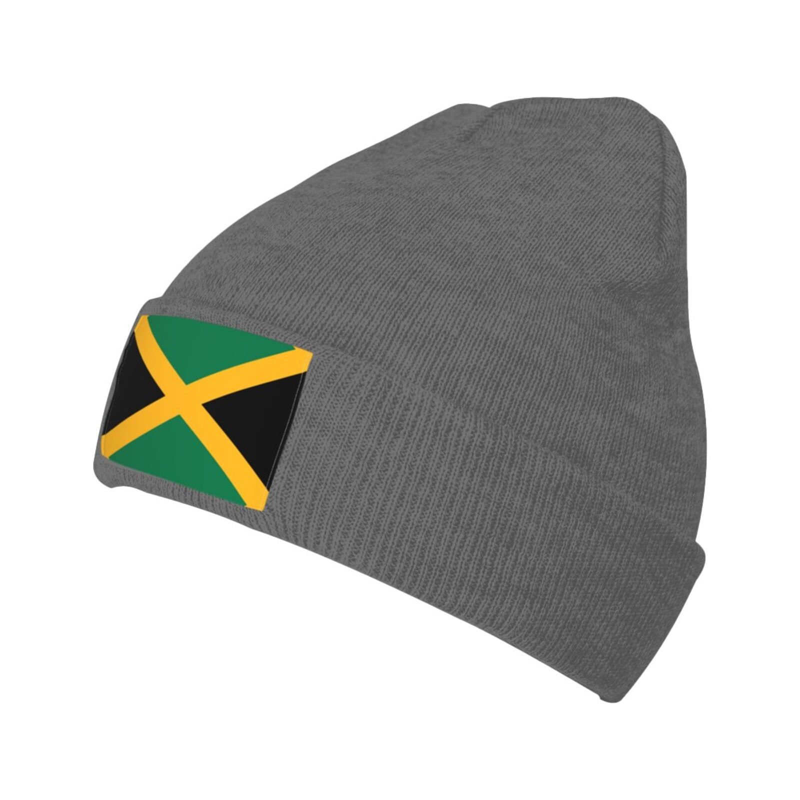 flag of jamaica knit beanie hat jamaica flags knitted cap for jamaican winter outdoor men women