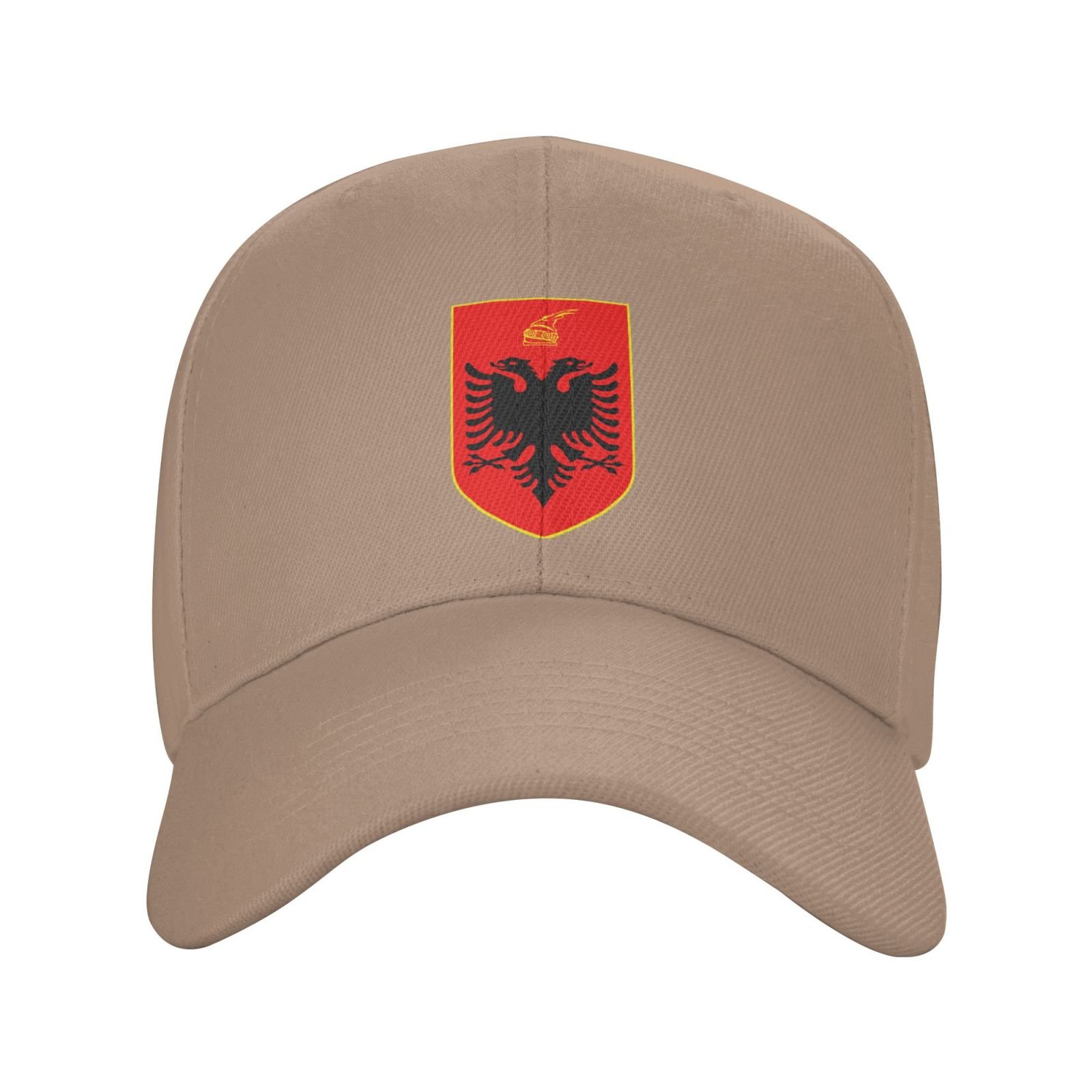 albania hat for men women coat of arms of albania baseball cap adjustable trucker dad hats