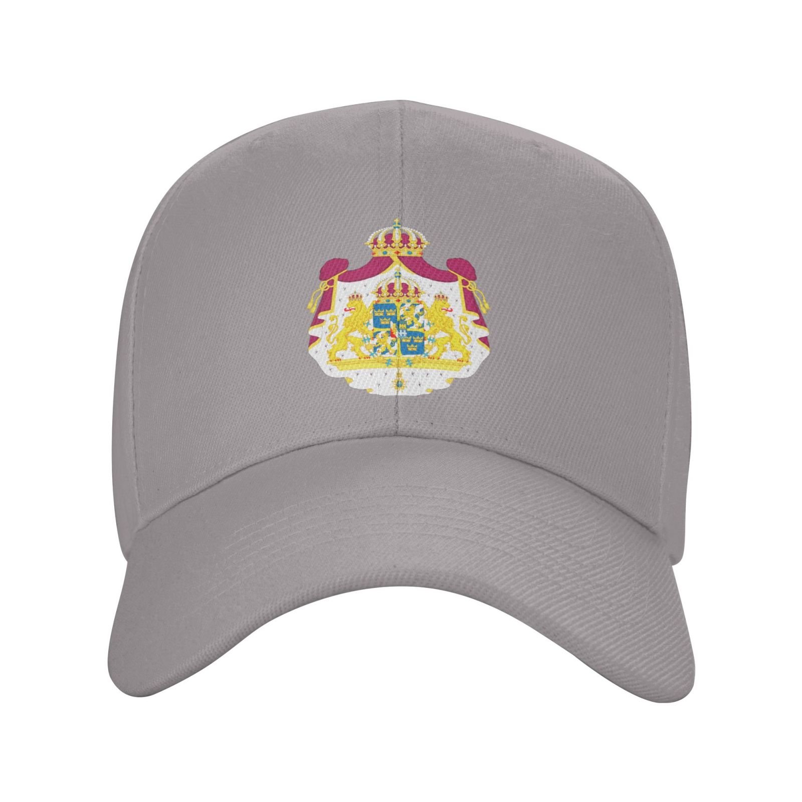 sweden hat for men women coat of arms of sweden baseball cap adjustable trucker dad hats