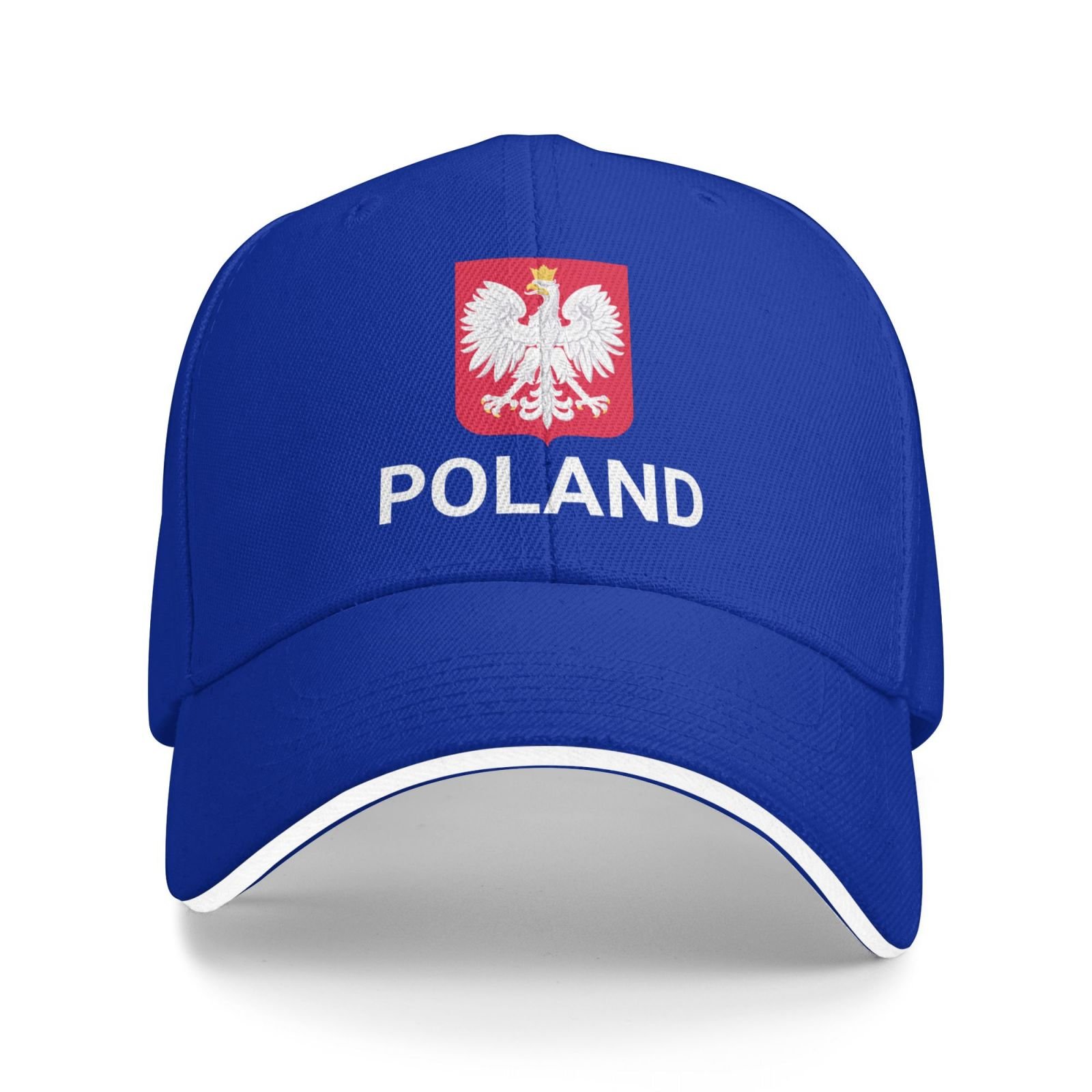 support poland hat polish caps for men women i stand with poland emblem coat of arms baseball cap