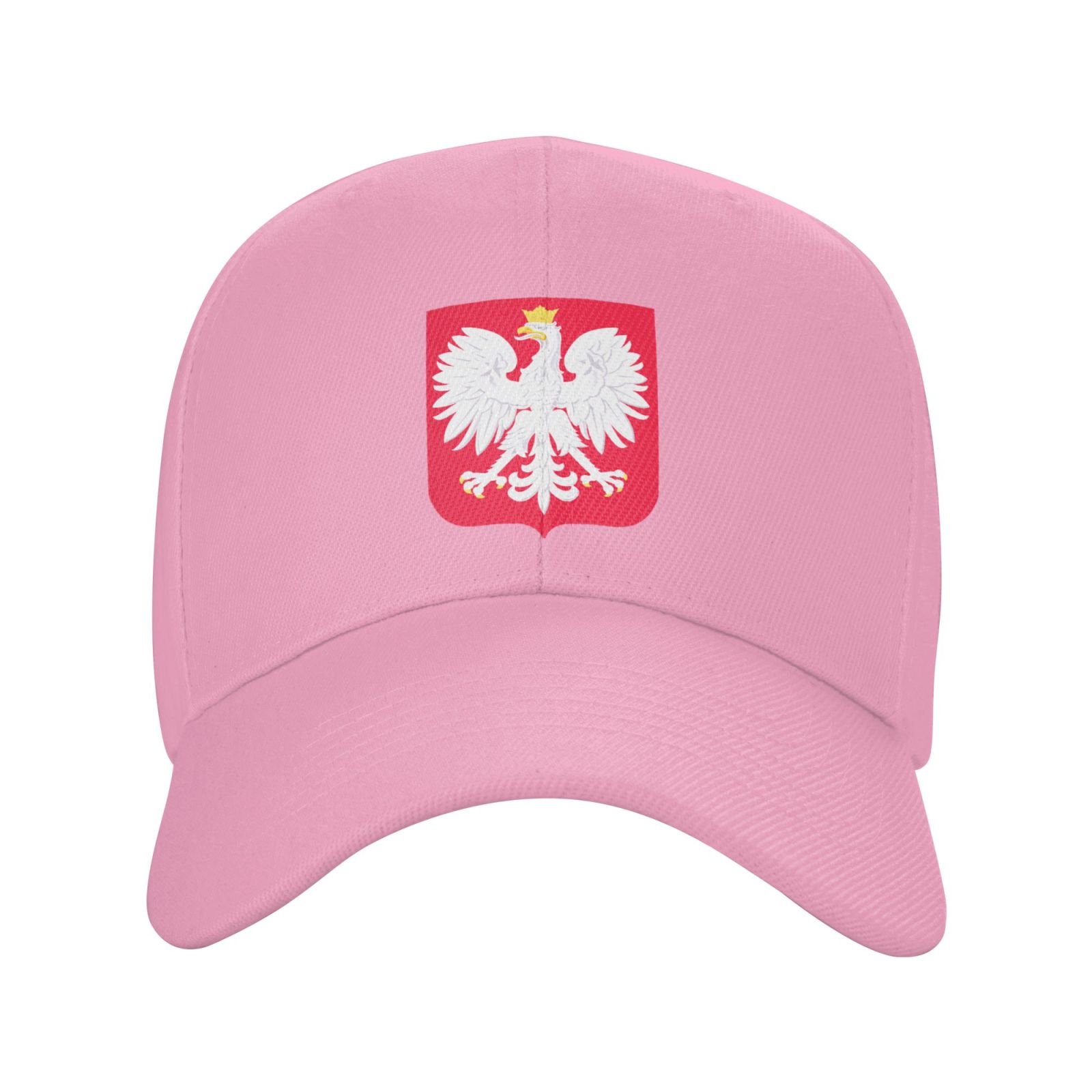 poland hat for men women coat of arms of poland baseball cap adjustable trucker dad hats