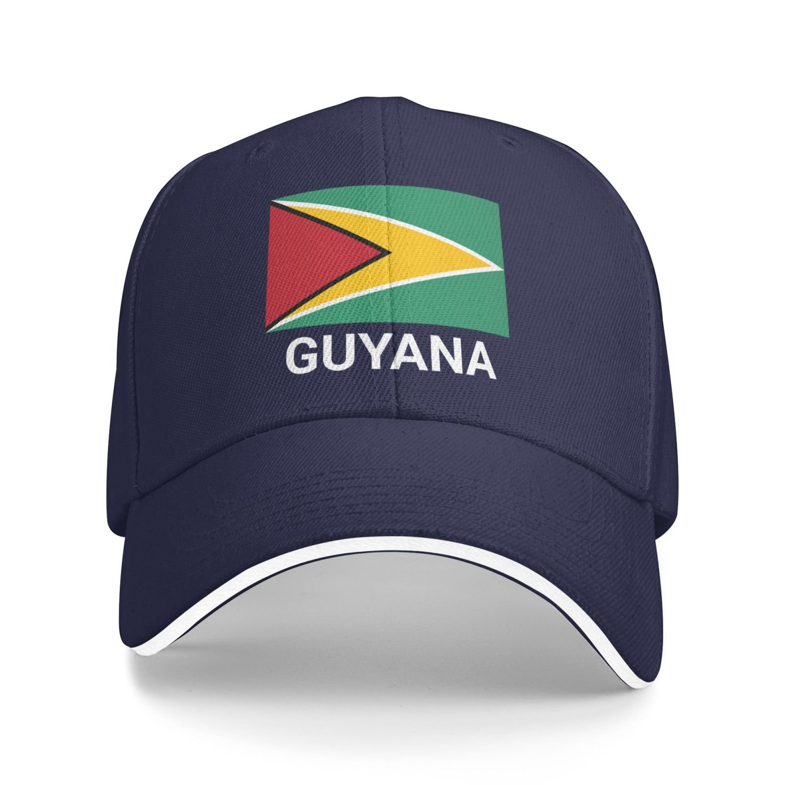support guyana flag hat guyanese caps for men women i stand with guyana baseball cap trucker hat