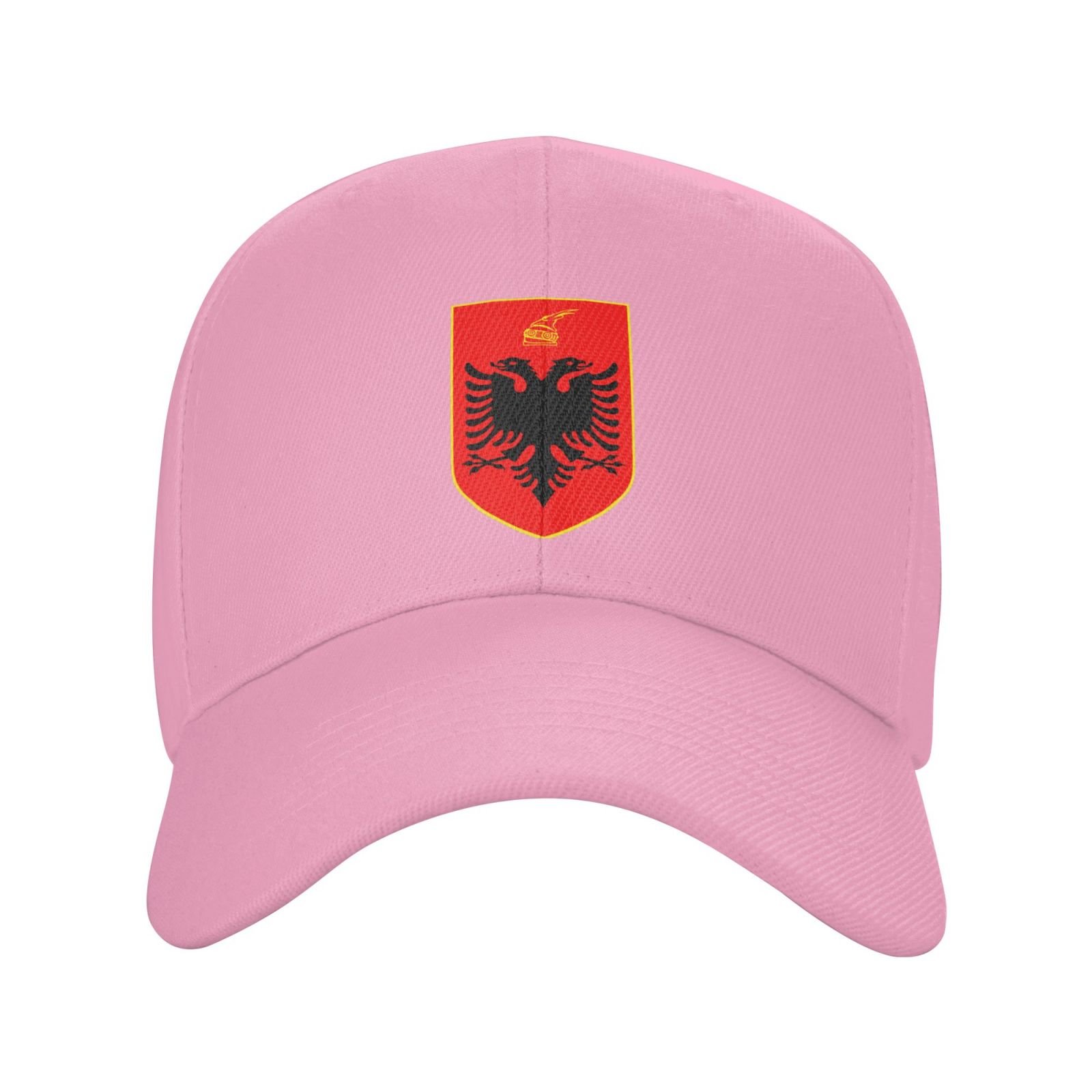albania hat for men women coat of arms of albania baseball cap adjustable trucker dad hats