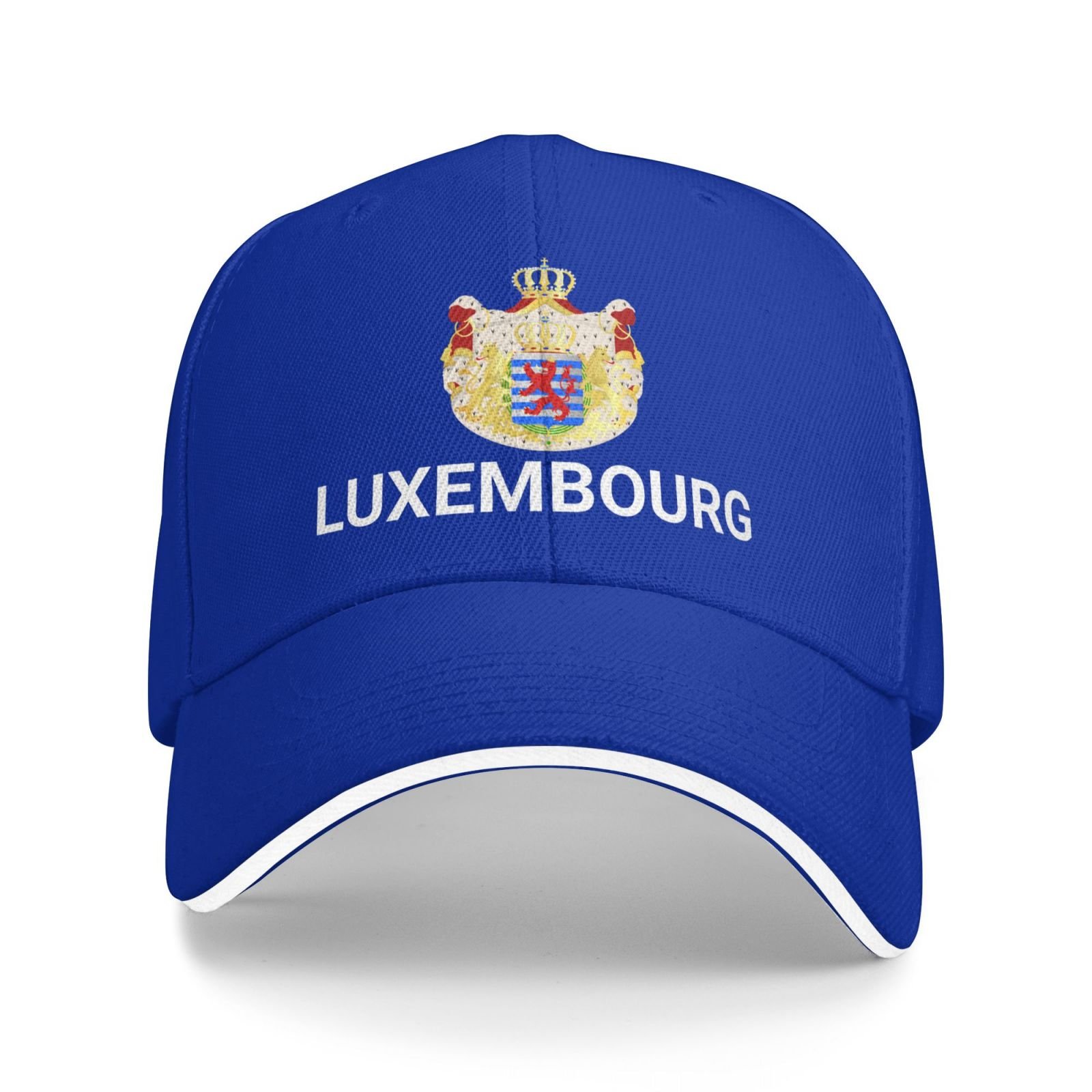 support luxembourg hat luxembourgian caps for men women i stand with luxembourg emblem coat of arms baseball cap