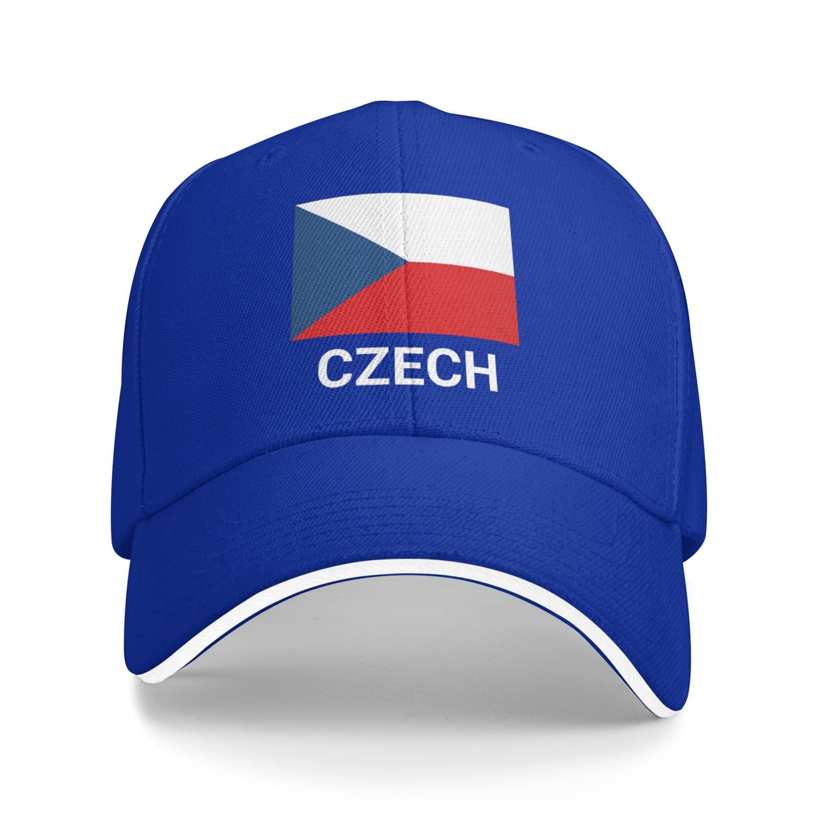 support czech flag hat caps for men women i stand with czech baseball cap trucker hat