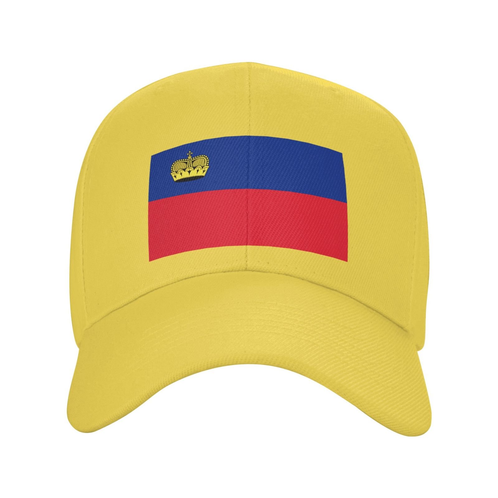 liechtenstein hat for men women flag of liechtenstein baseball cap adjustable trucker dad hats