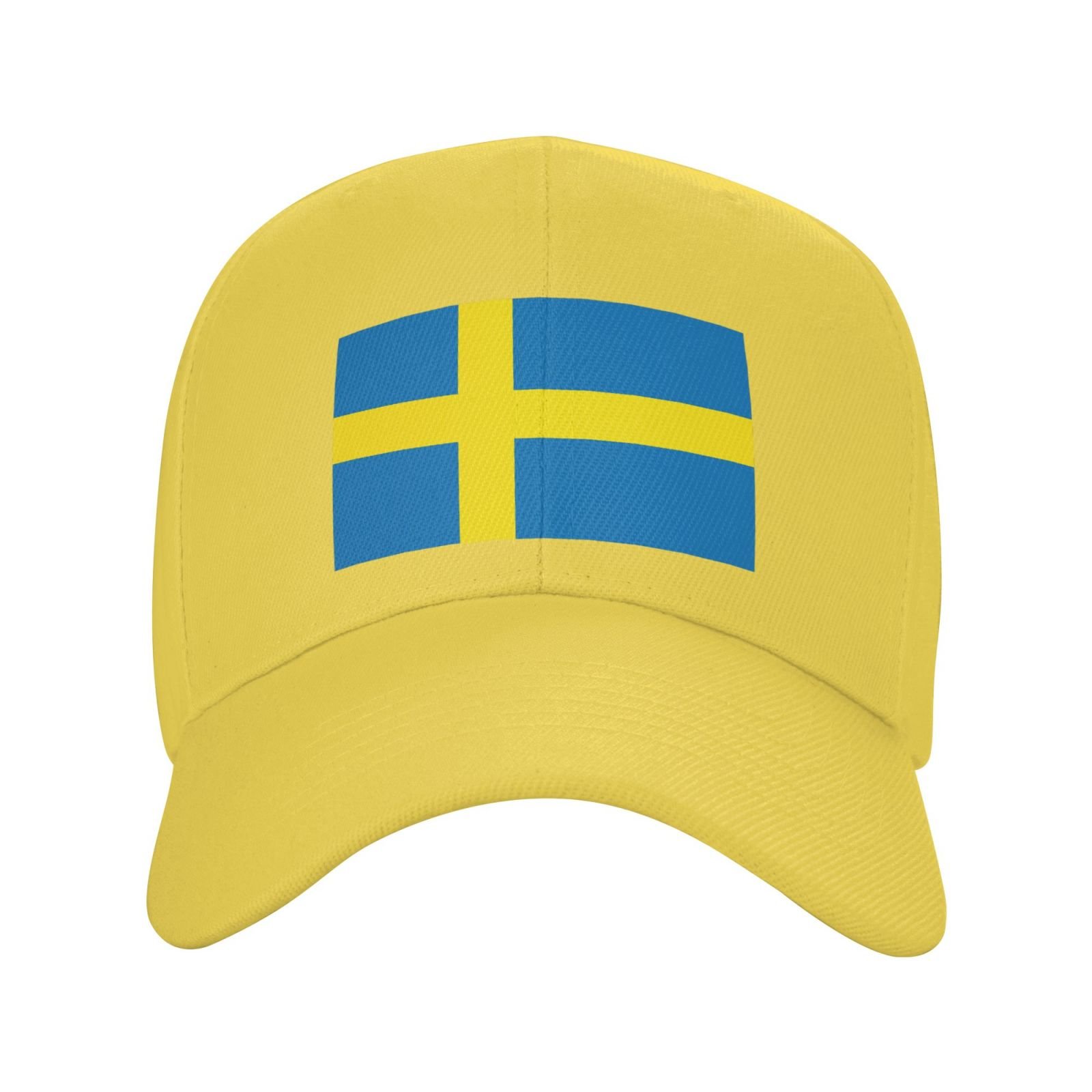 sweden hat for men women flag of sweden baseball cap adjustable trucker dad hats
