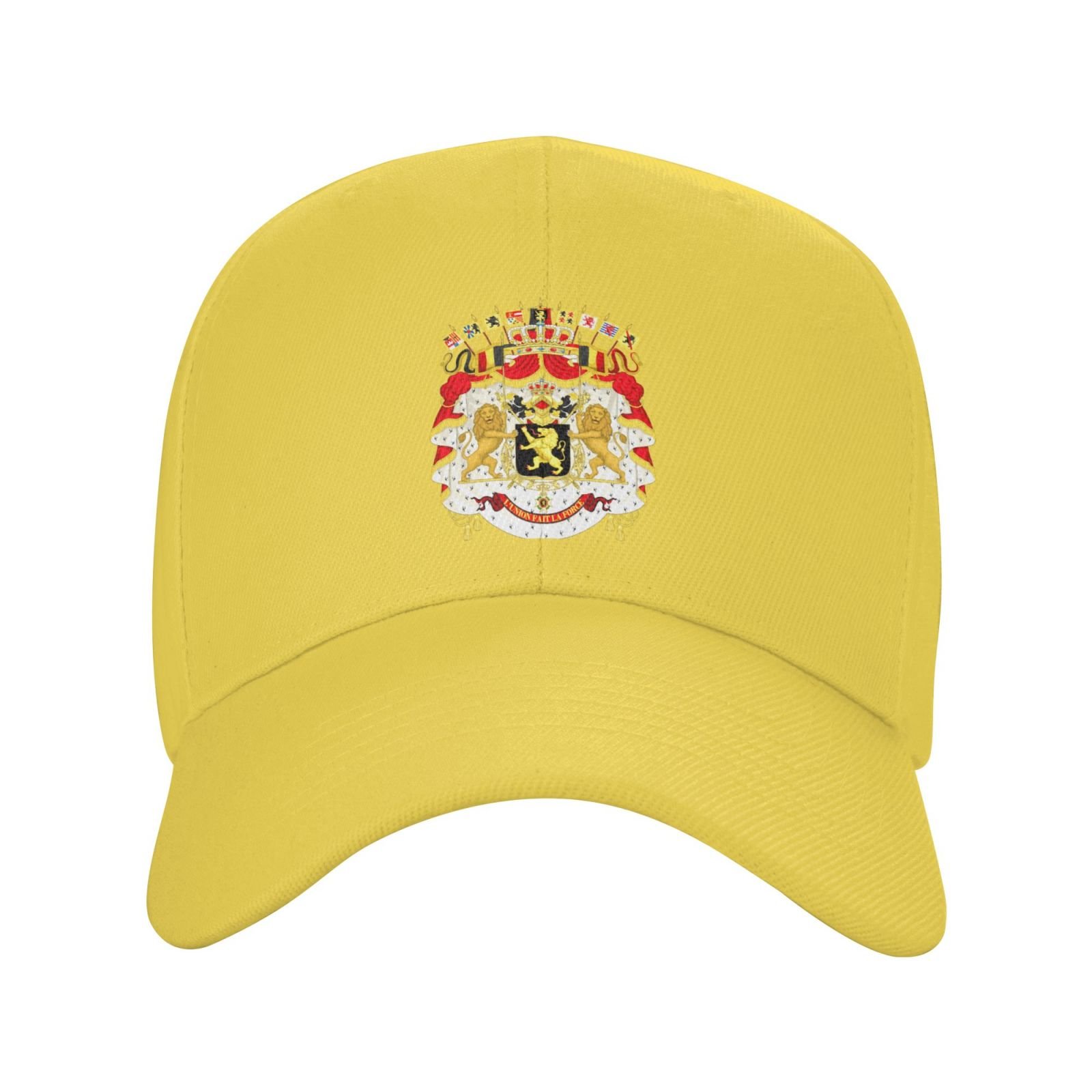 belgian hat for men women coat of arms of belgian baseball cap adjustable trucker dad hats