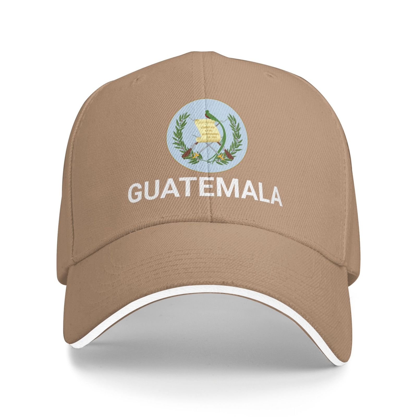 support guatemala hat guatemalan caps for men women i stand with guatemala emblem coat of arms baseball cap