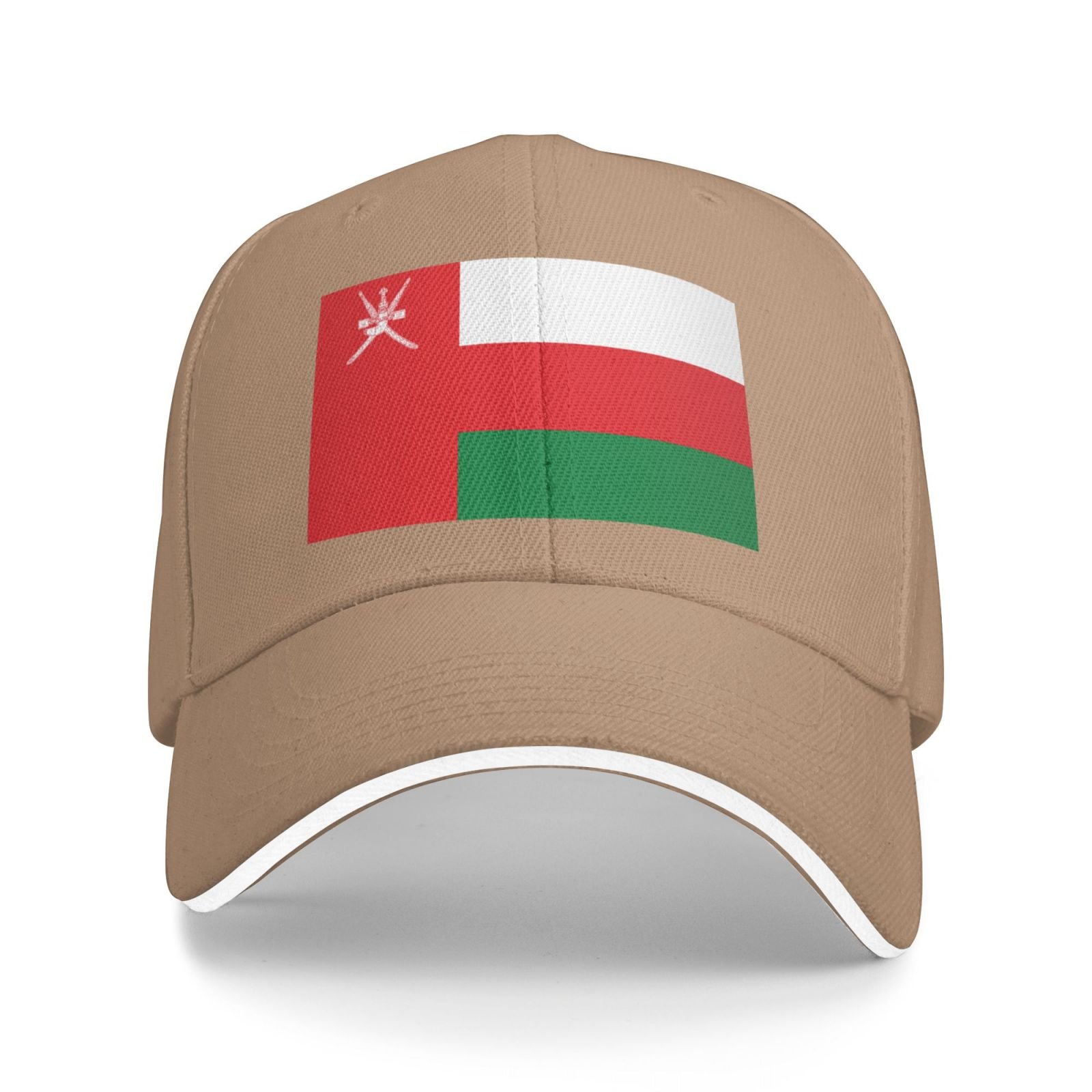 flag of oman baseball cap stand with oman hat support omani trucker dad hat for men women