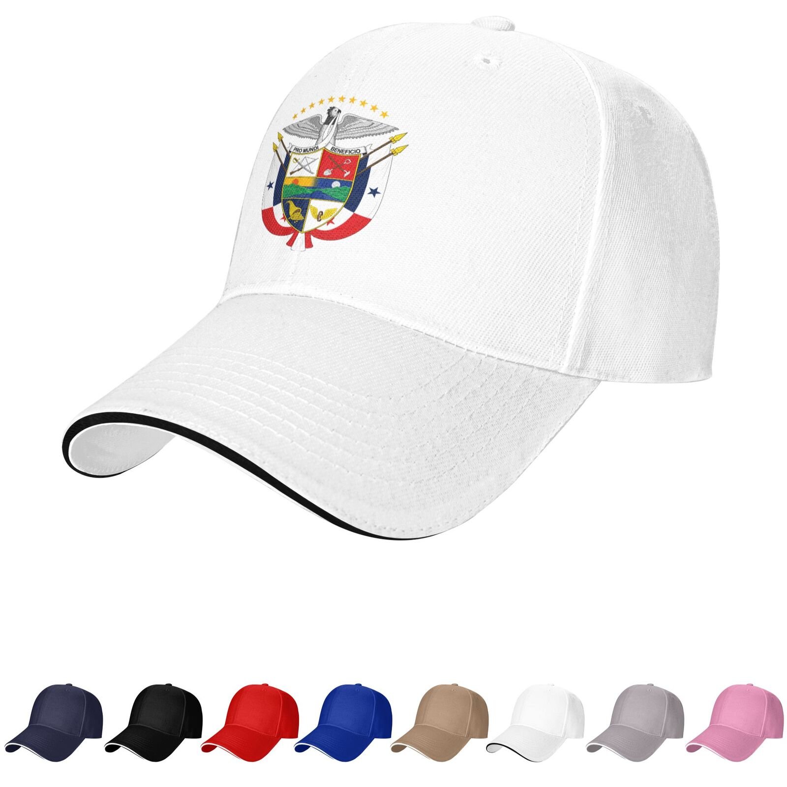 panama emblem hat panamanian caps for men women coat of arms of panama baseball cap trucker dad hat