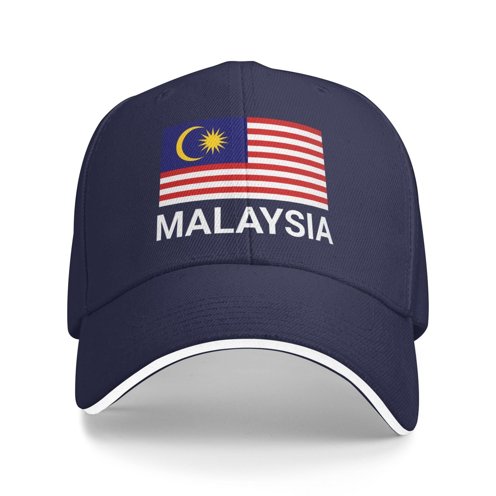 support malaysia flag hat malaysian caps for men women i stand with malaysia baseball cap trucker hat