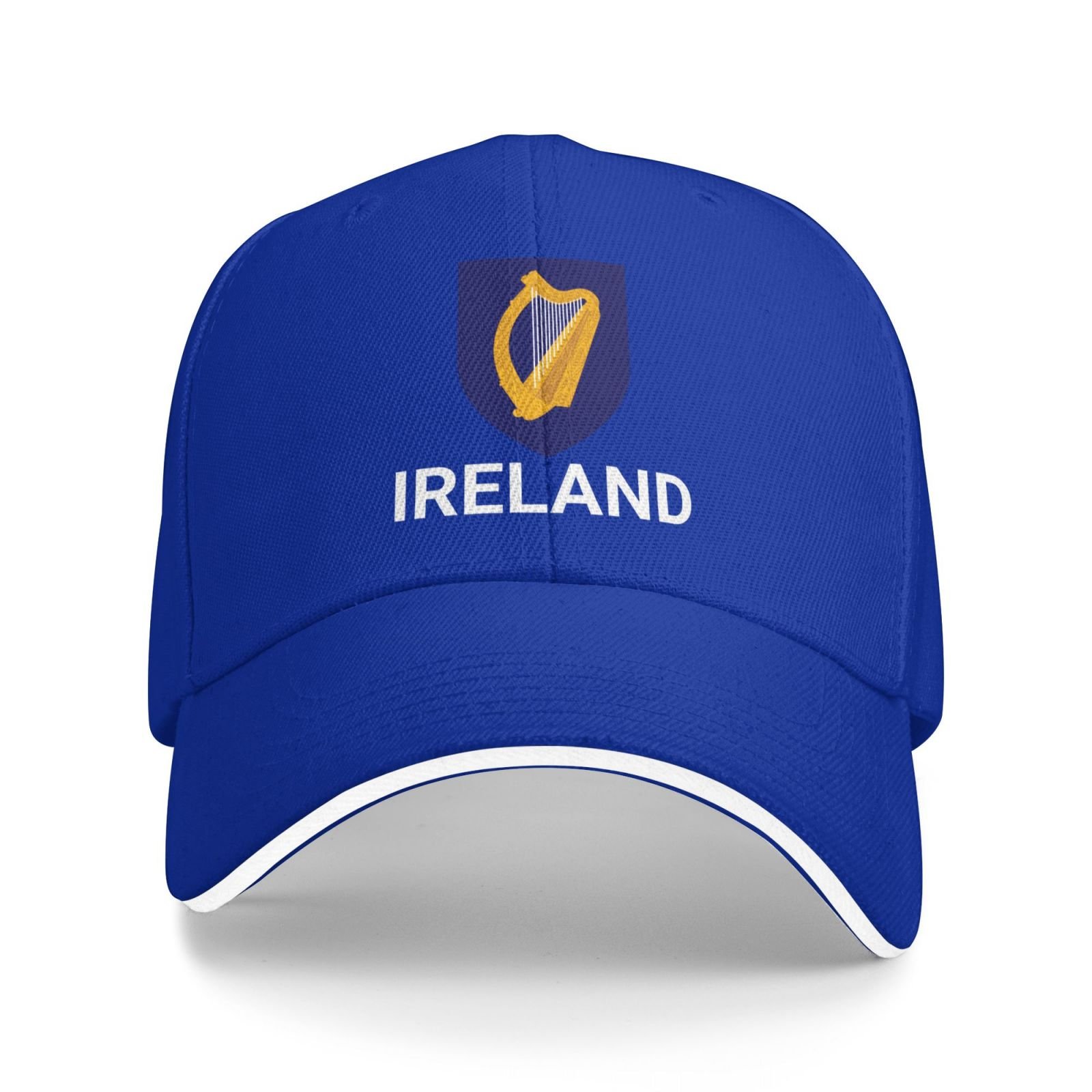 support ireland hat irish caps for men women i stand with ireland emblem coat of arms baseball cap