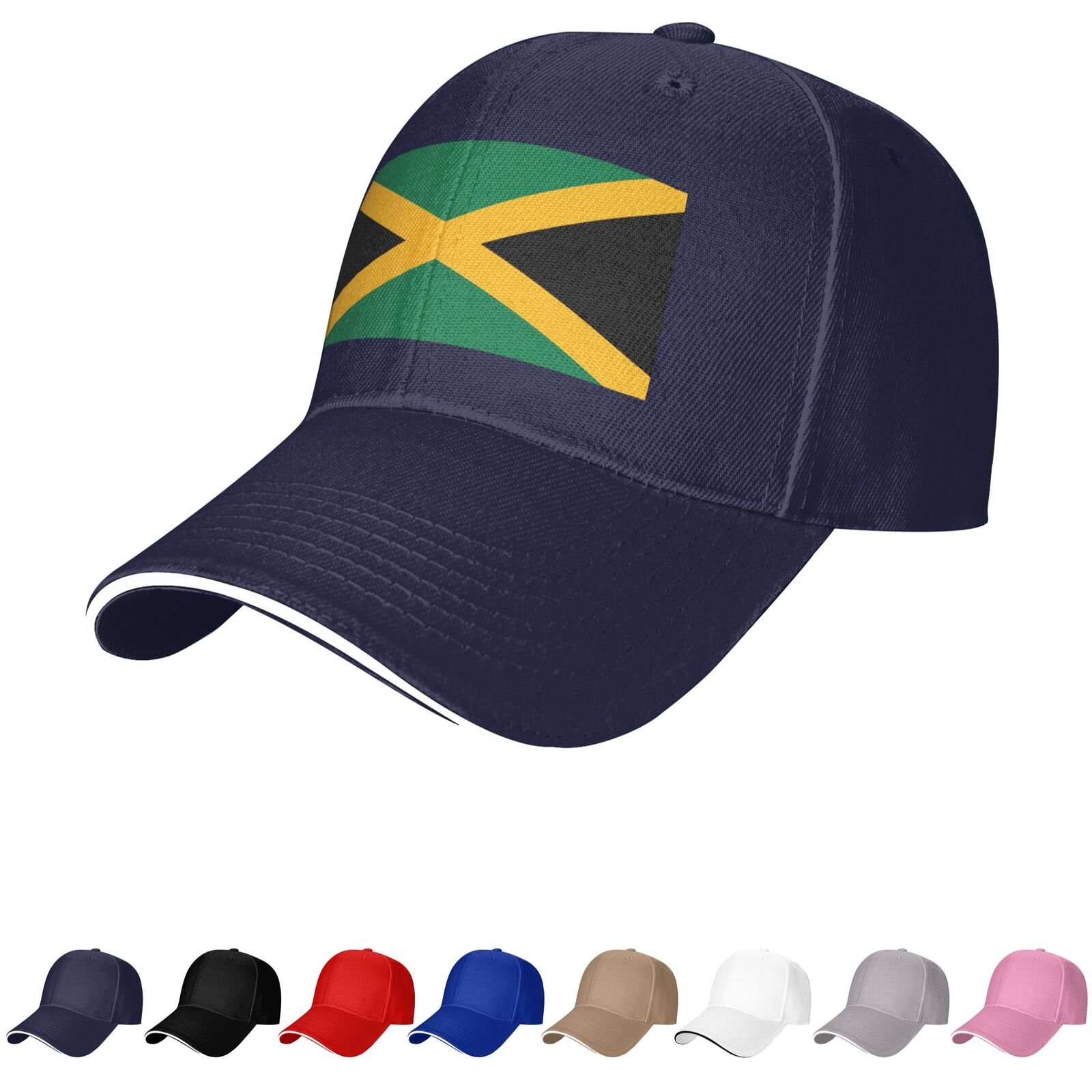 jamaica flag hat jamaican caps for men women flag of jamaica baseball cap trucker dad hat