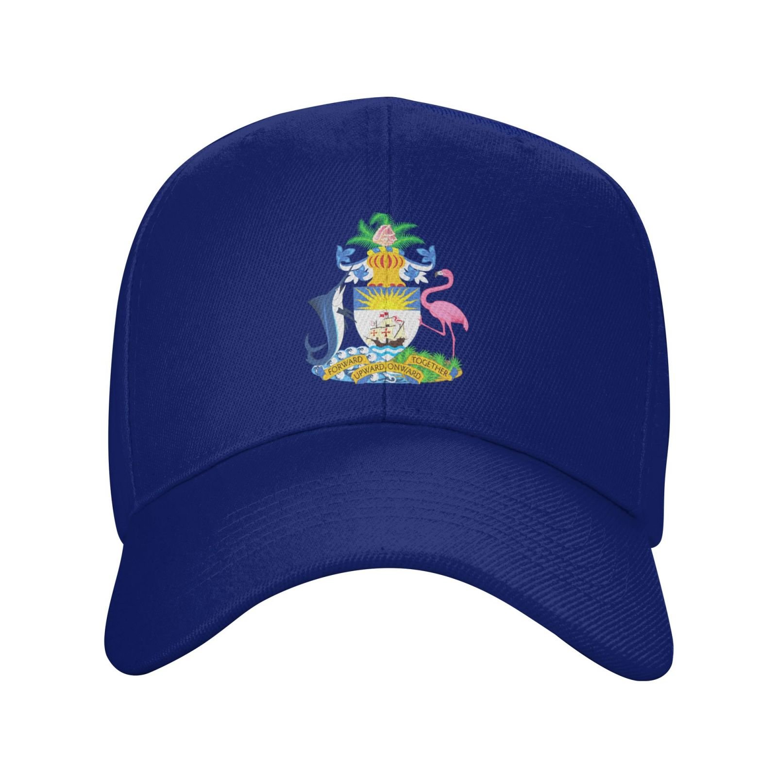bahamas hat for men women coat of arms of bahamas baseball cap adjustable trucker dad hats