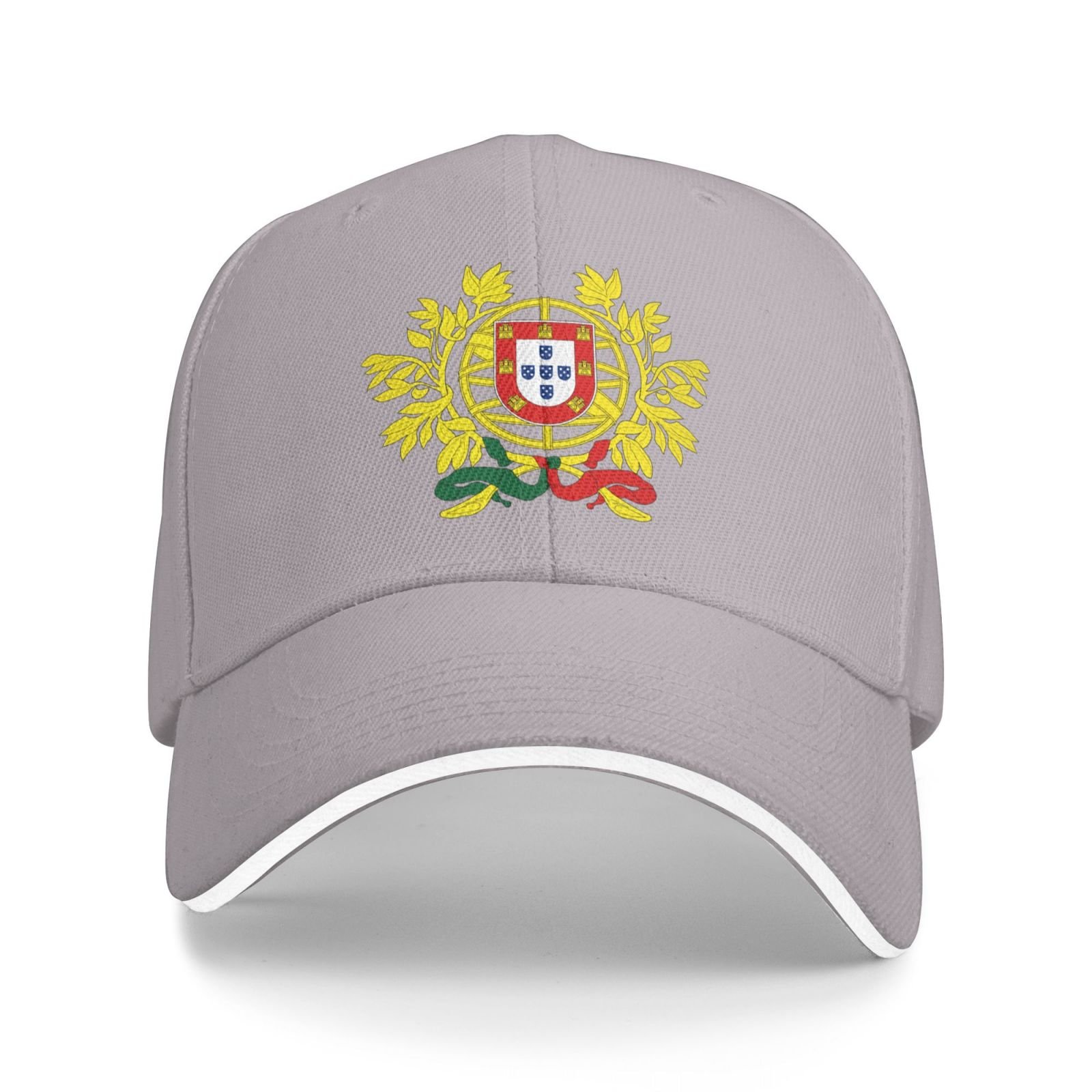 portugal national emblem hat support portugal coat of arms baseball cap portuguese hat for women men adjustable hat