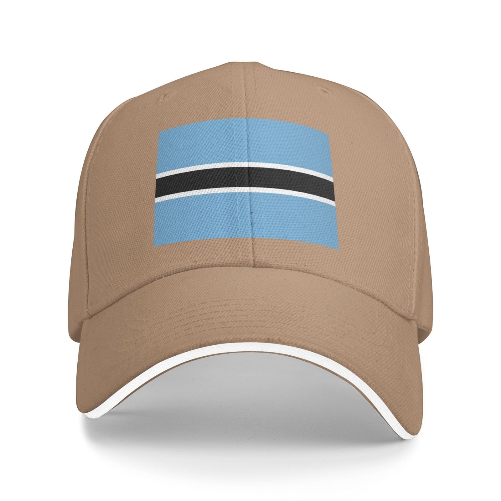 flag of botswana baseball cap stand with botswana hat support botswanan trucker dad hat for men women