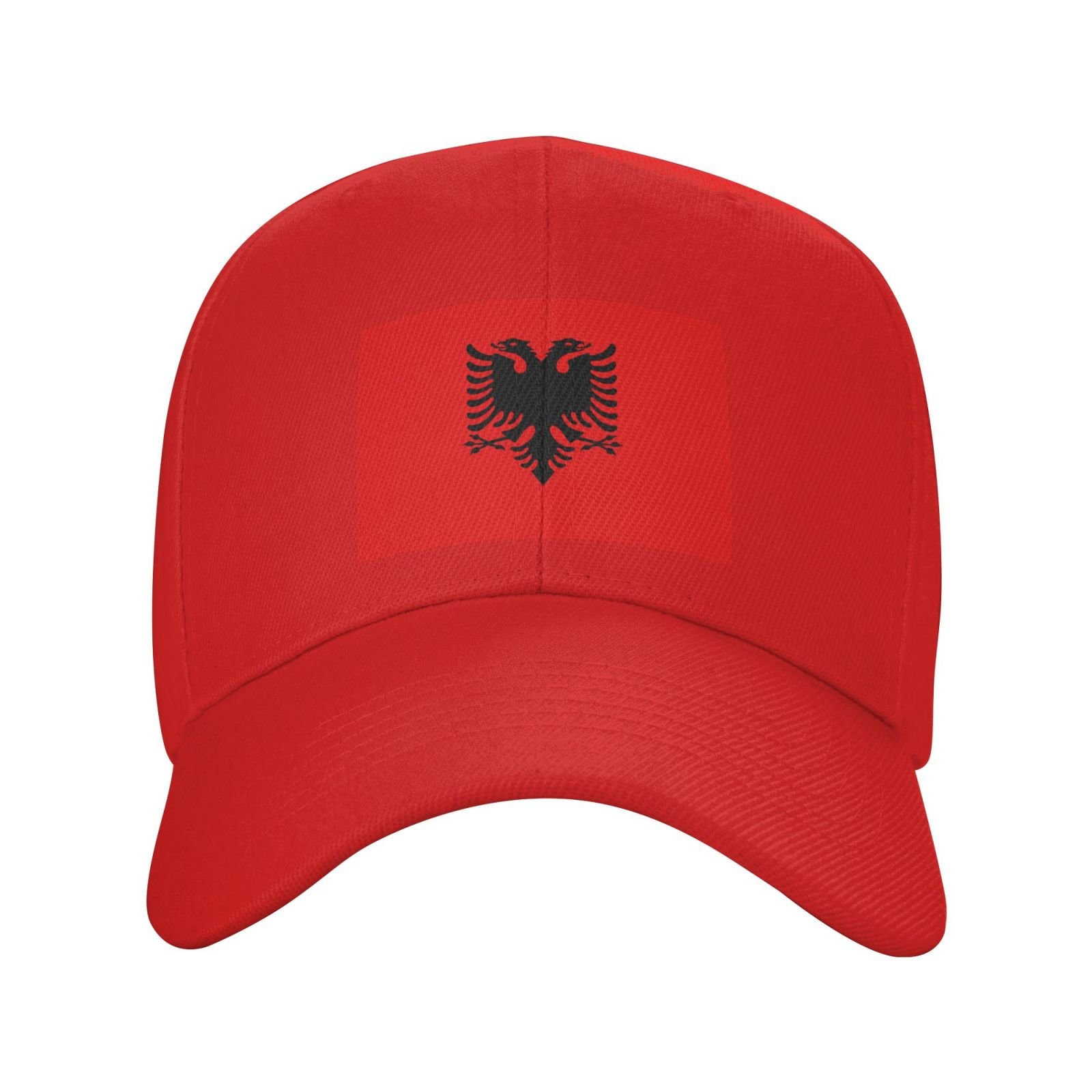 albania hat for men women flag of albania baseball cap adjustable trucker dad hats