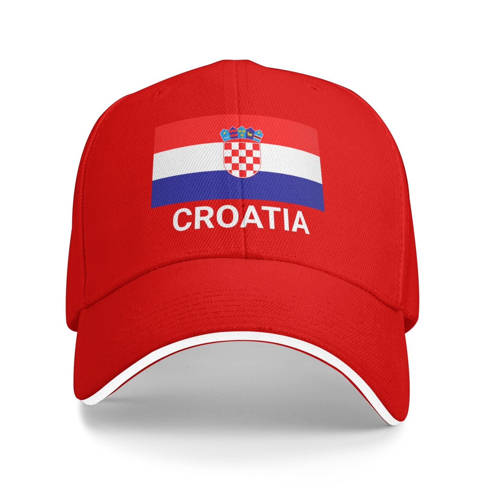 support (croatia) flag hat croatian caps for men women i stand with (croatia) baseball cap trucker hat